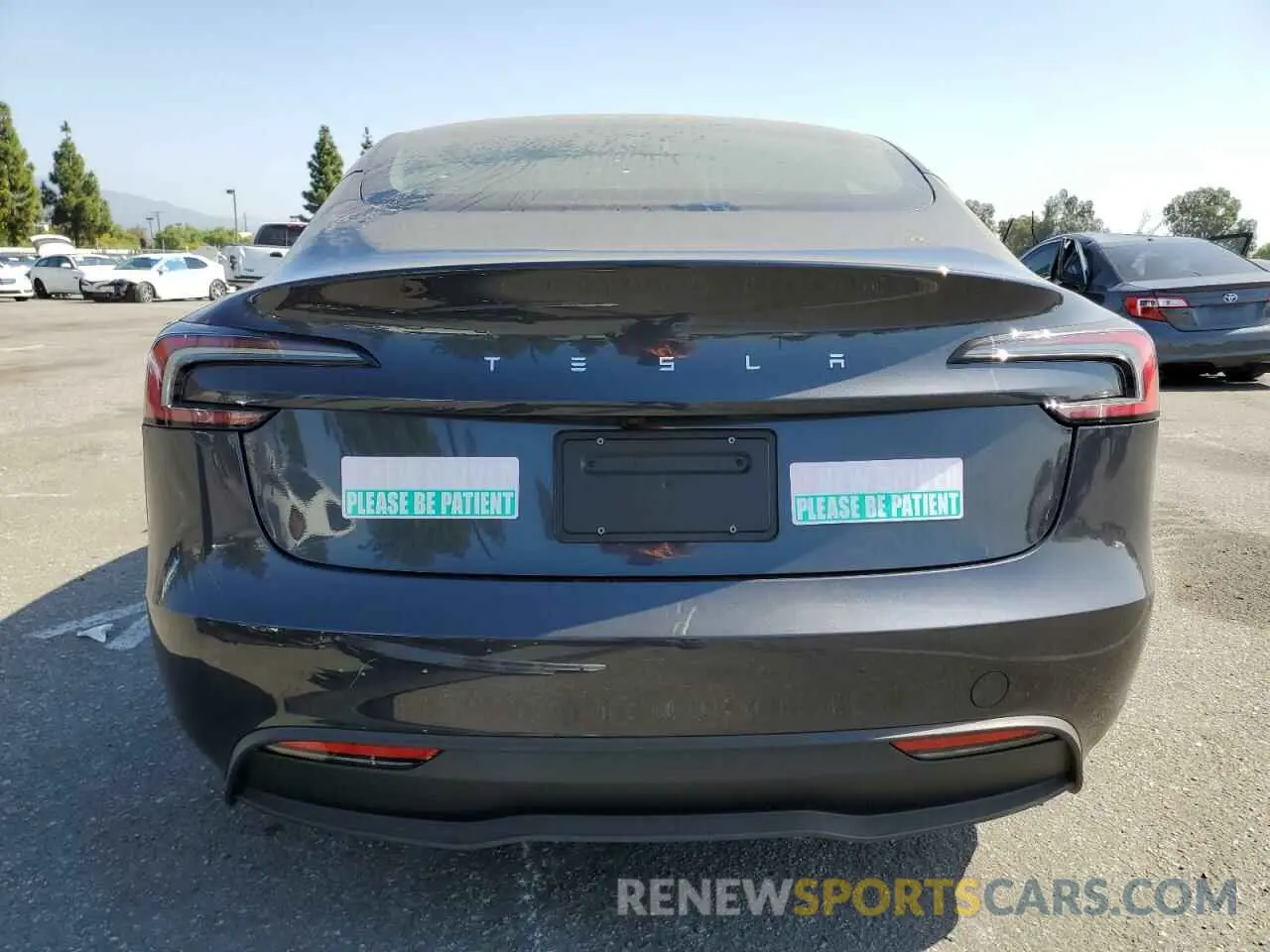 6 Photograph of a damaged car 5YJ3E1EA6RF741600 TESLA MODEL 3 2024