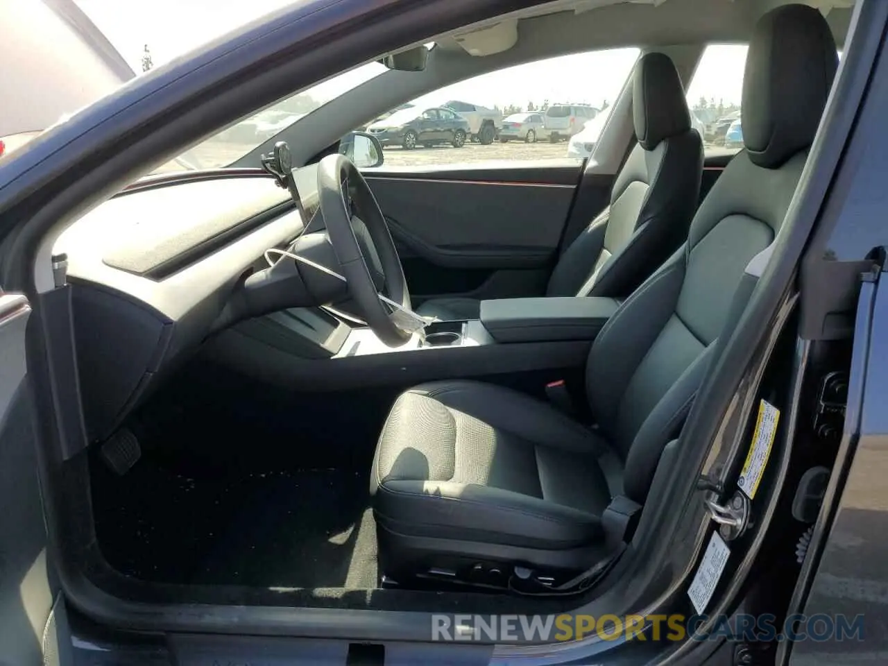 7 Photograph of a damaged car 5YJ3E1EA6RF741600 TESLA MODEL 3 2024