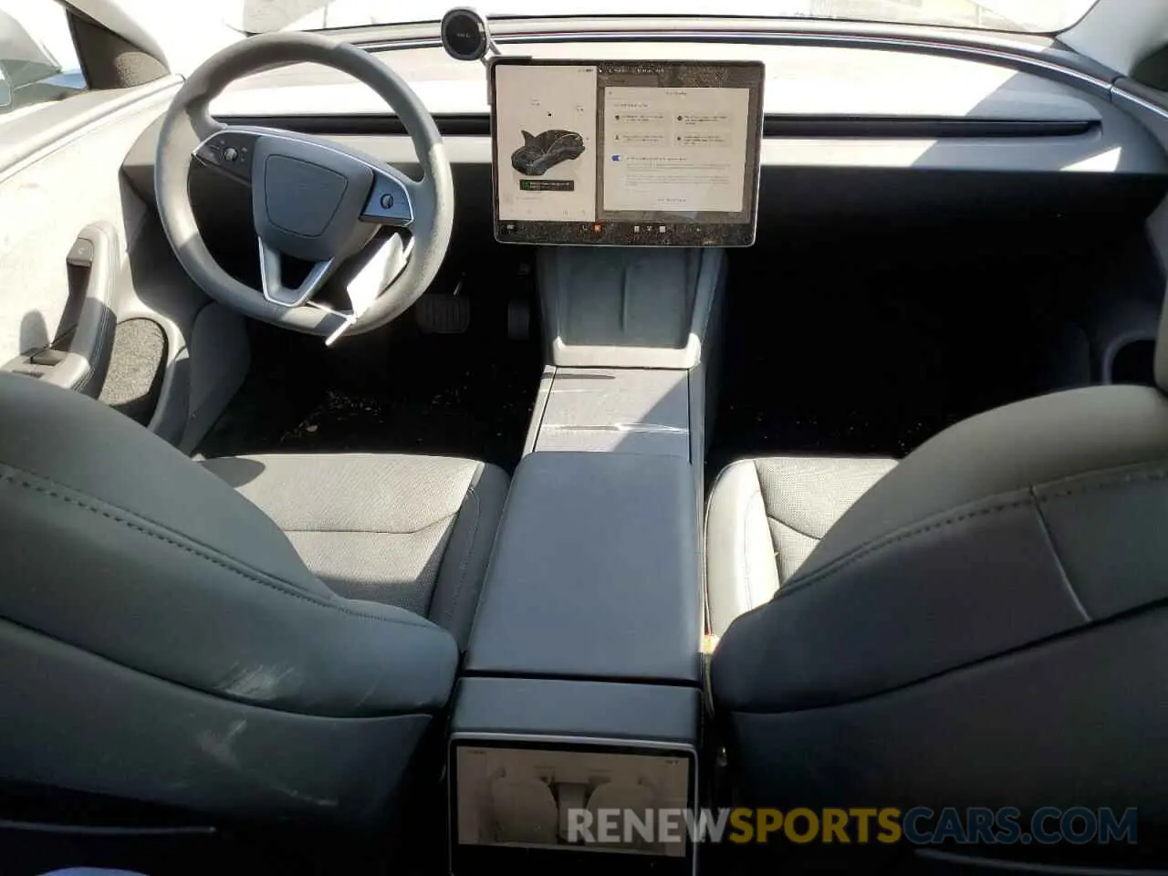 8 Photograph of a damaged car 5YJ3E1EA6RF741600 TESLA MODEL 3 2024
