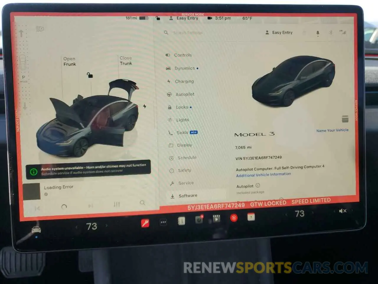 9 Фотография поврежденного автомобиля 5YJ3E1EA6RF747249 TESLA MODEL 3 2024