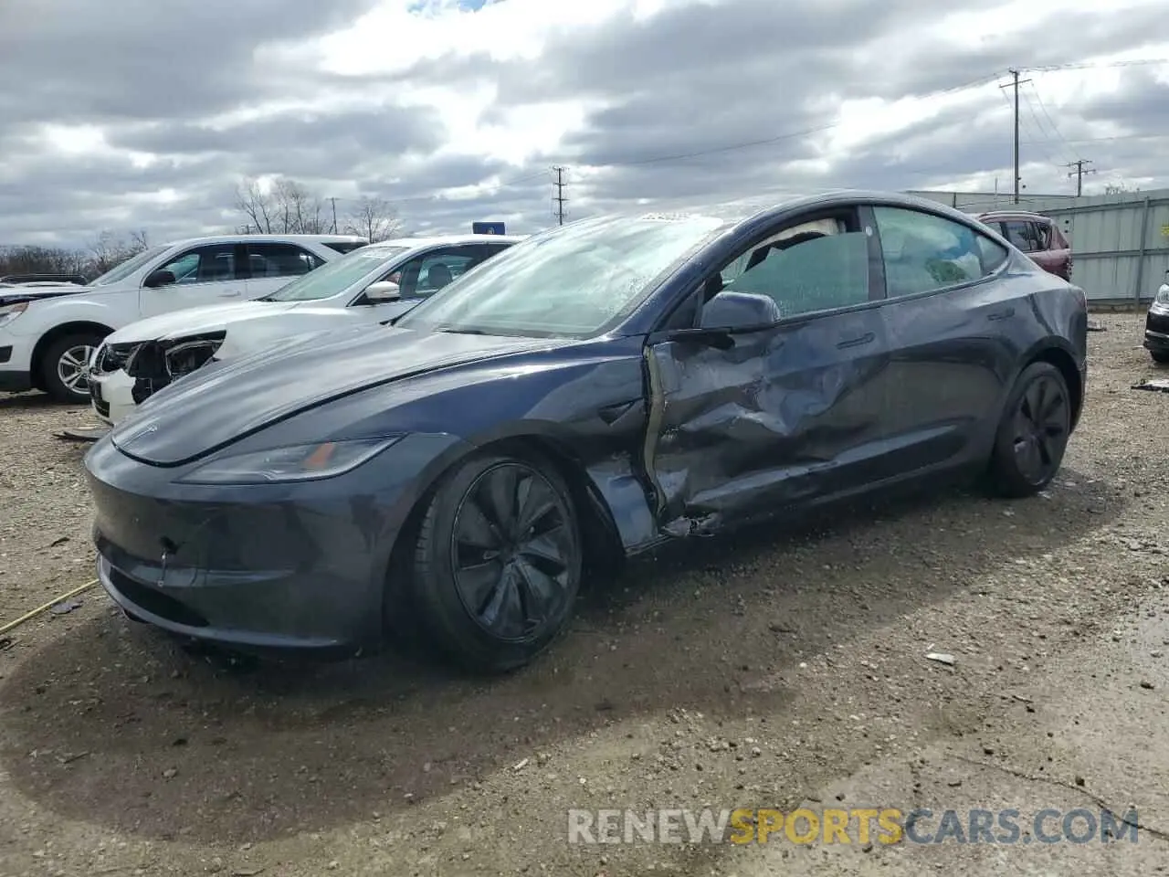1 Фотография поврежденного автомобиля 5YJ3E1EA6RF750085 TESLA MODEL 3 2024