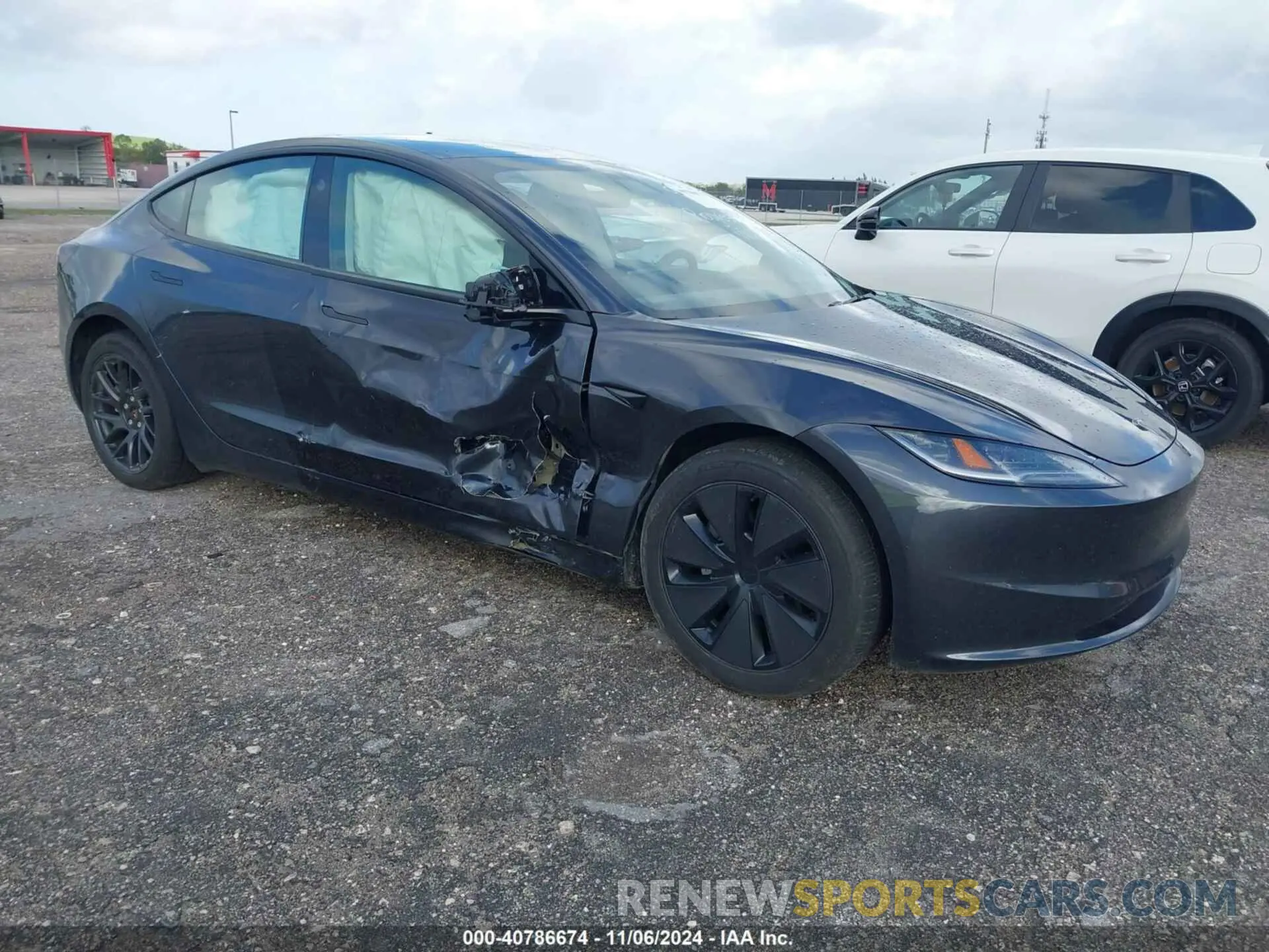 1 Фотография поврежденного автомобиля 5YJ3E1EA6RF756503 TESLA MODEL 3 2024