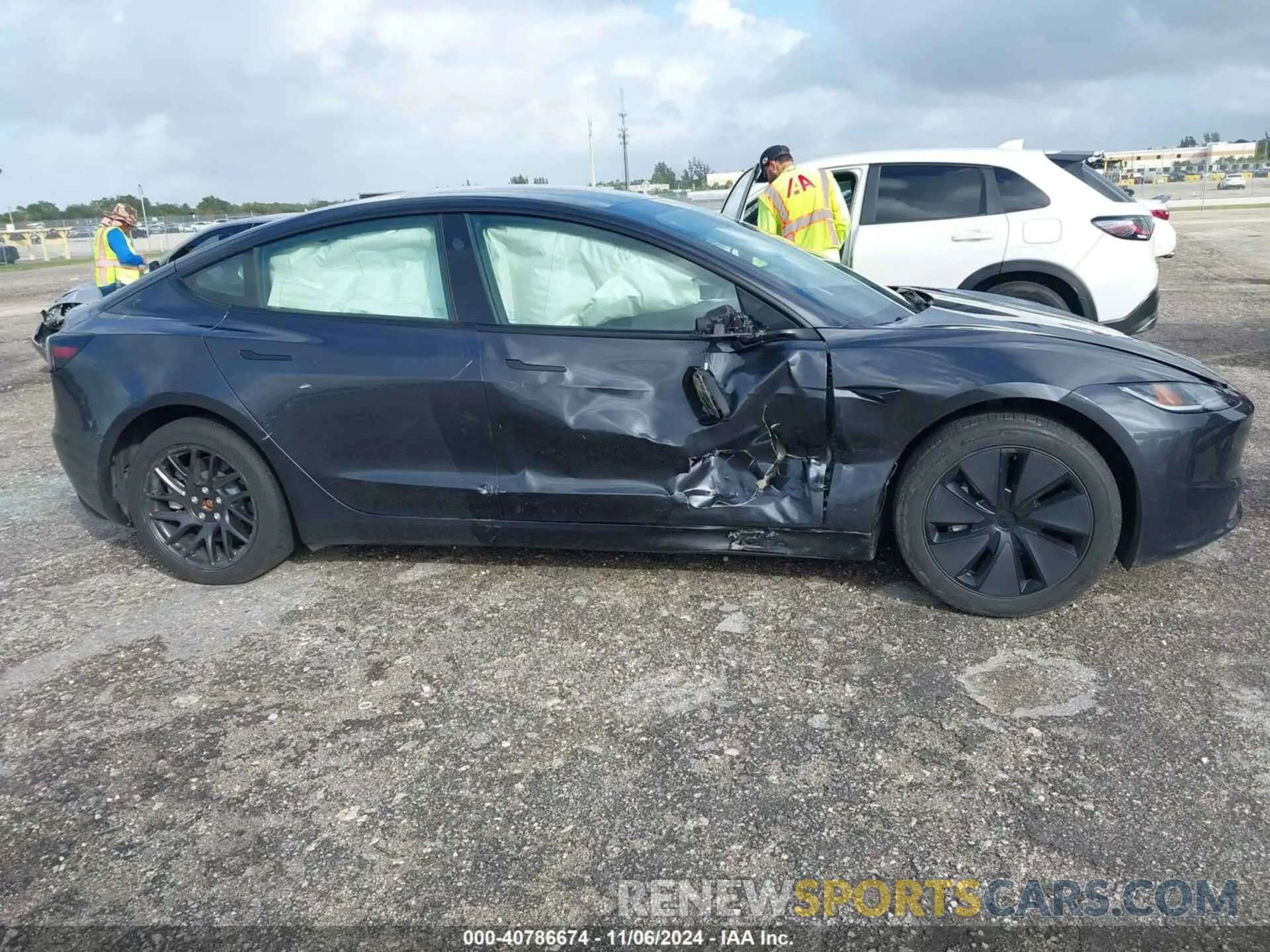 6 Фотография поврежденного автомобиля 5YJ3E1EA6RF756503 TESLA MODEL 3 2024