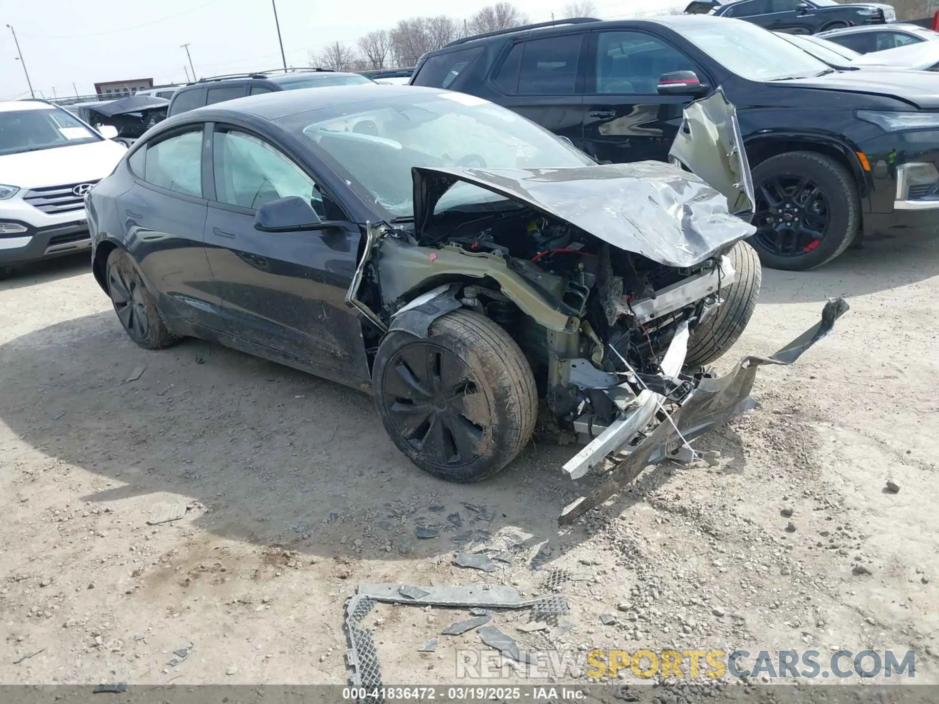 1 Фотография поврежденного автомобиля 5YJ3E1EA6RF773141 TESLA MODEL 3 2024