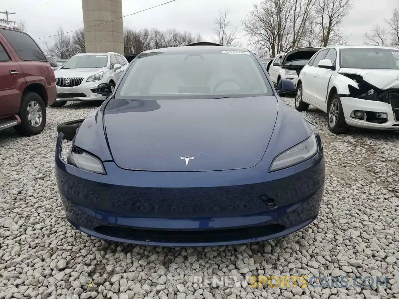 5 Photograph of a damaged car 5YJ3E1EA6RF836528 TESLA MODEL 3 2024