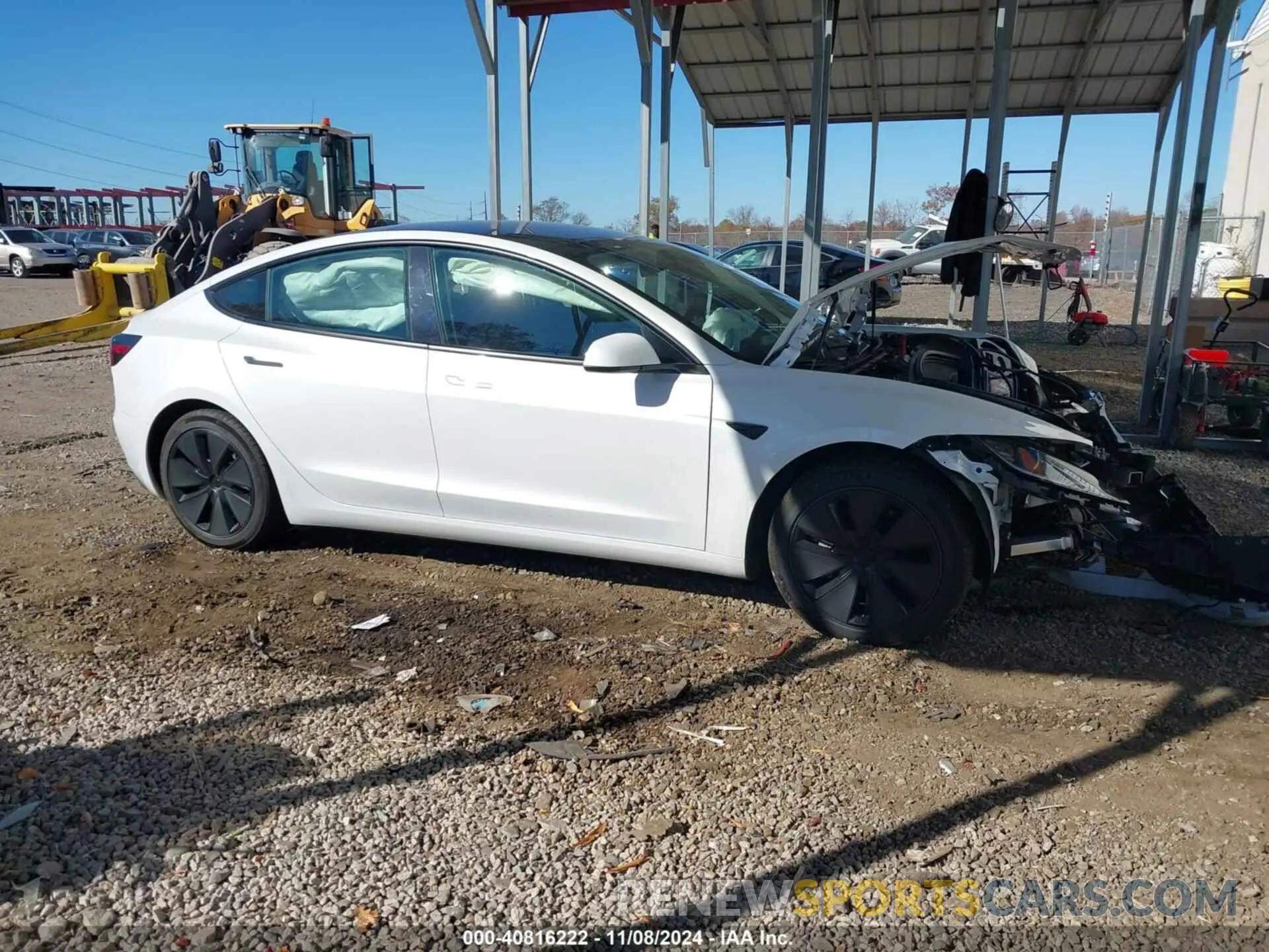13 Photograph of a damaged car 5YJ3E1EA6RF842734 TESLA MODEL 3 2024