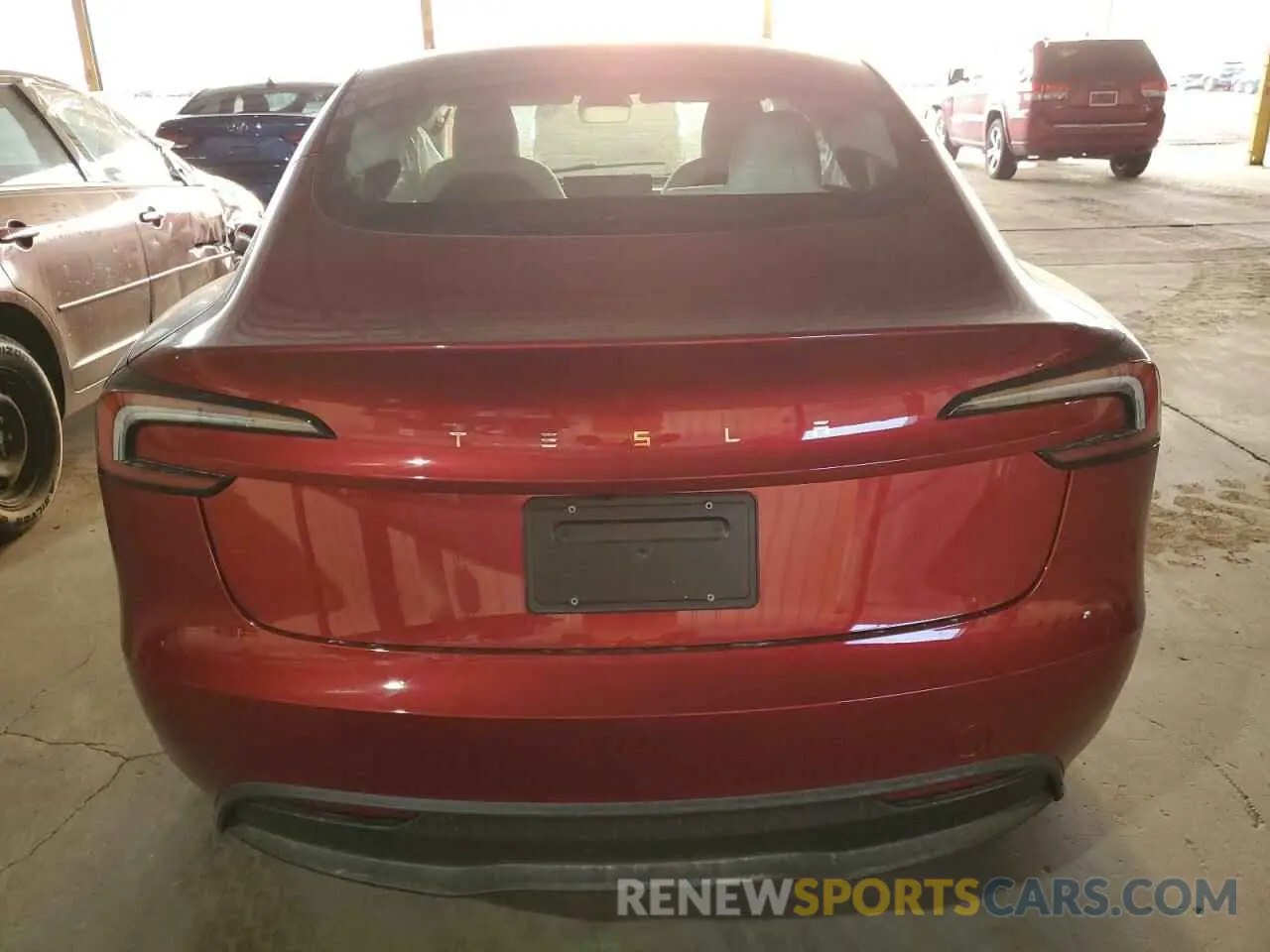 6 Photograph of a damaged car 5YJ3E1EA6RF855614 TESLA MODEL 3 2024