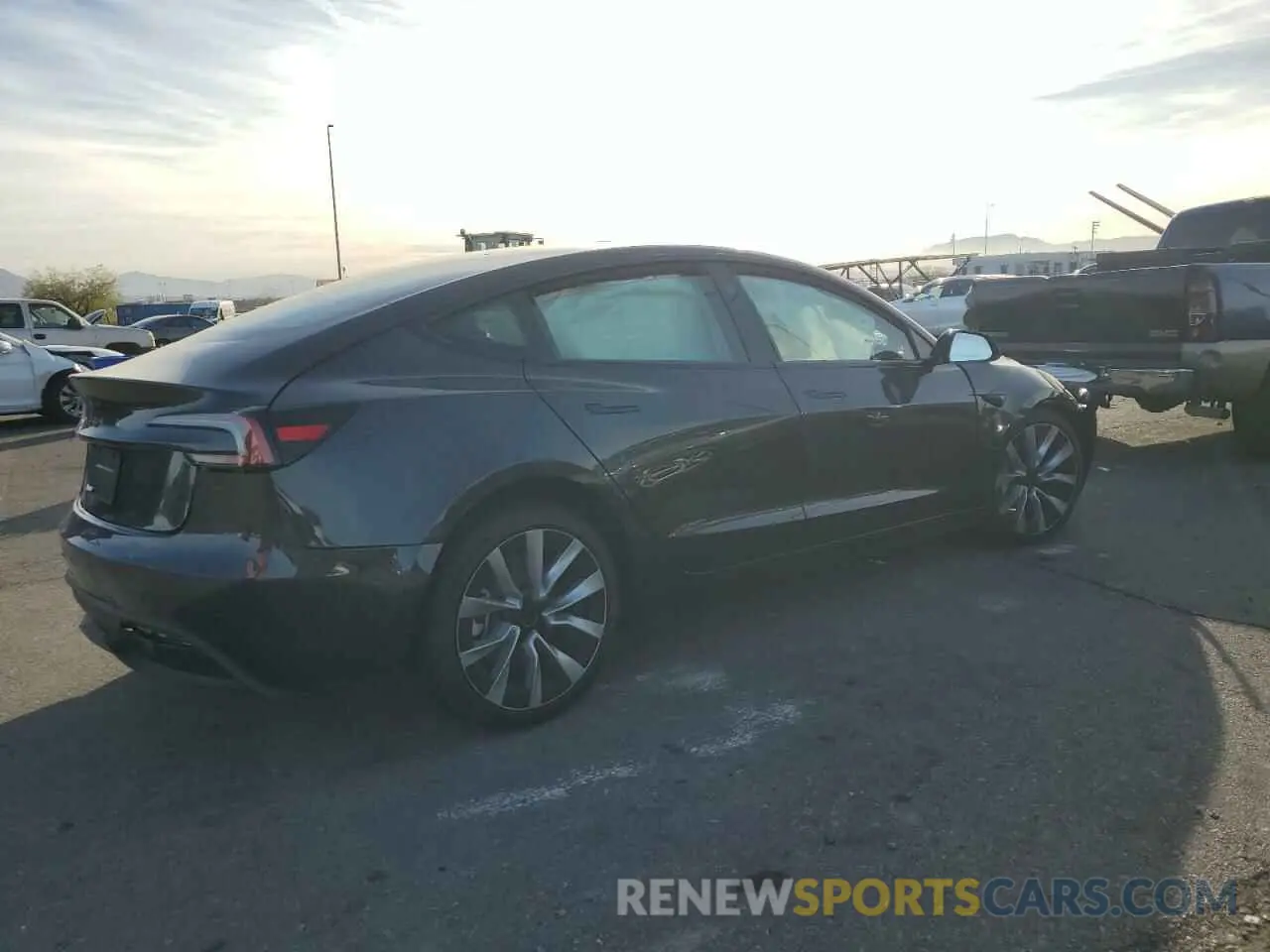 3 Photograph of a damaged car 5YJ3E1EA6RF868668 TESLA MODEL 3 2024