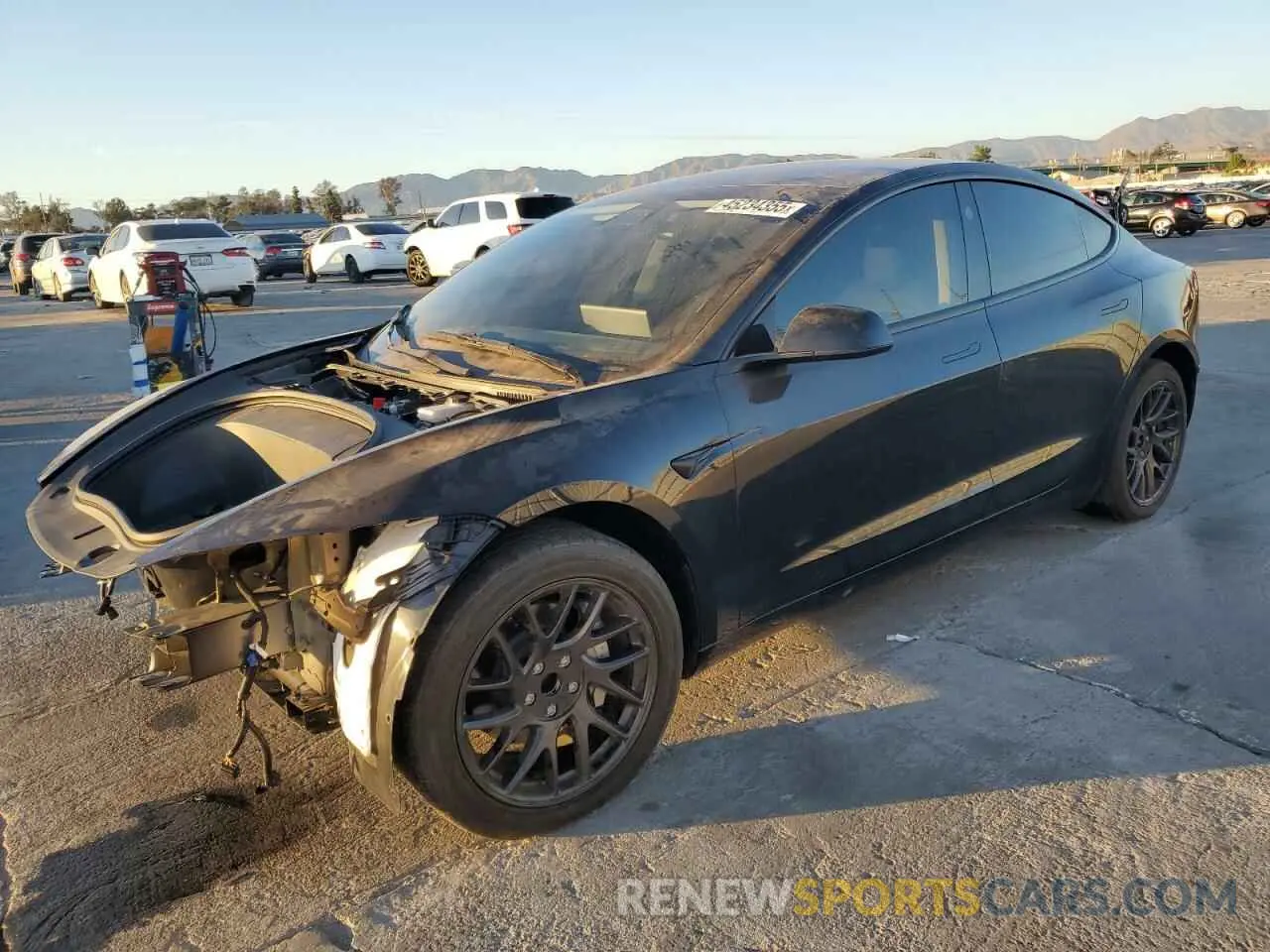 1 Фотография поврежденного автомобиля 5YJ3E1EA7RF728273 TESLA MODEL 3 2024