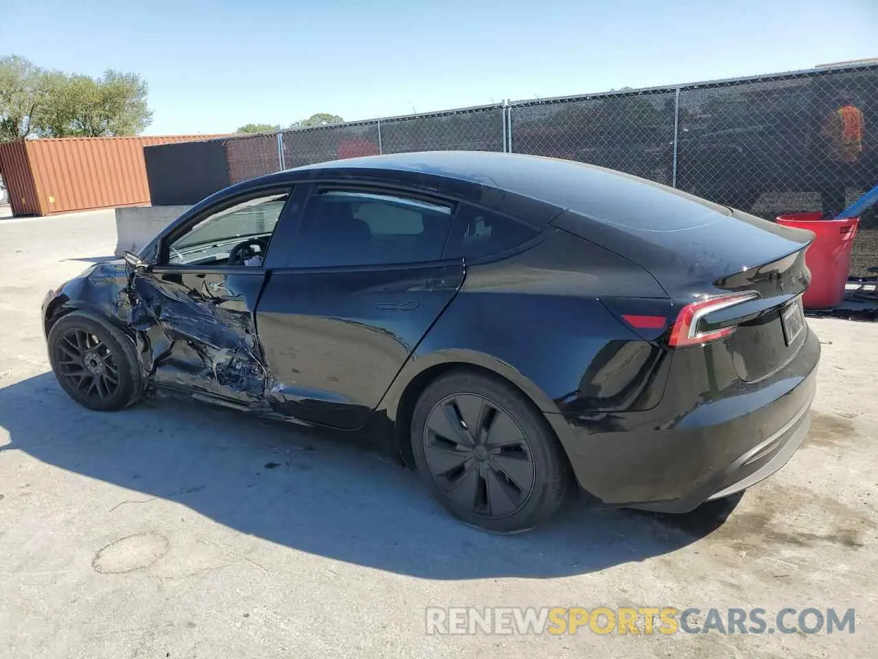 2 Photograph of a damaged car 5YJ3E1EA7RF747485 TESLA MODEL 3 2024