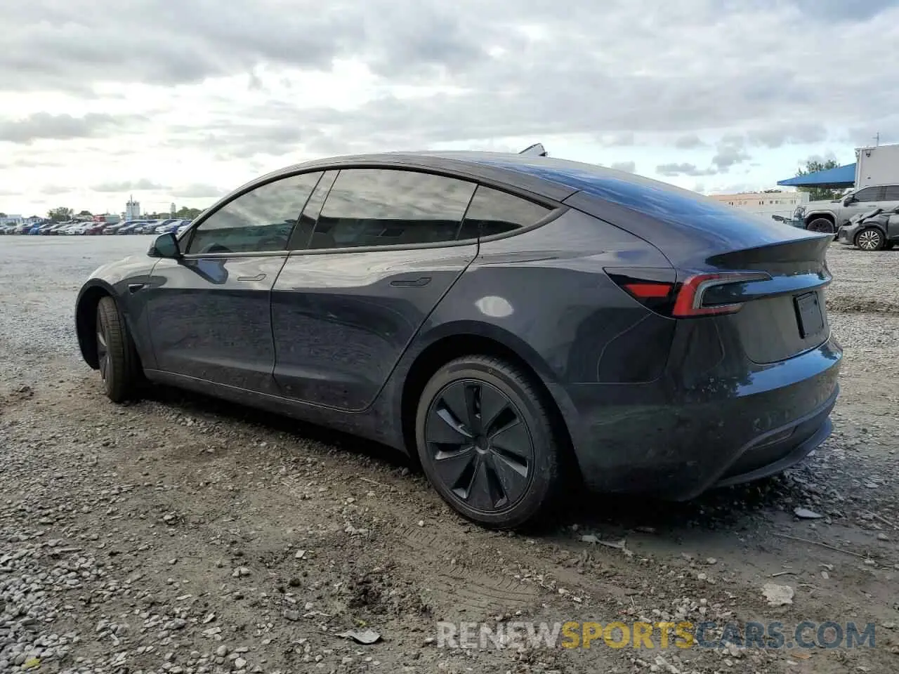 2 Photograph of a damaged car 5YJ3E1EA7RF826476 TESLA MODEL 3 2024