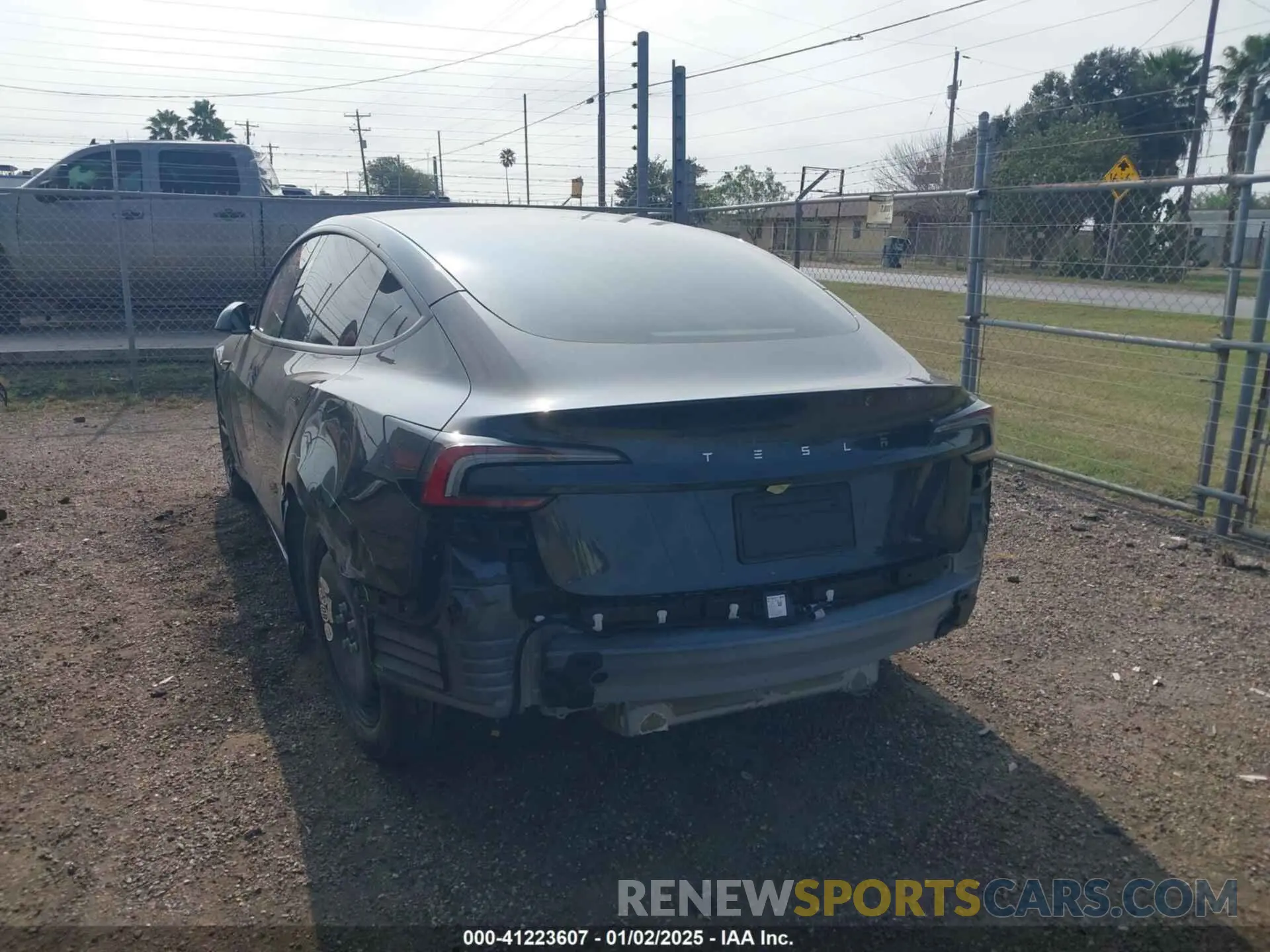 3 Photograph of a damaged car 5YJ3E1EA7RF848199 TESLA MODEL 3 2024
