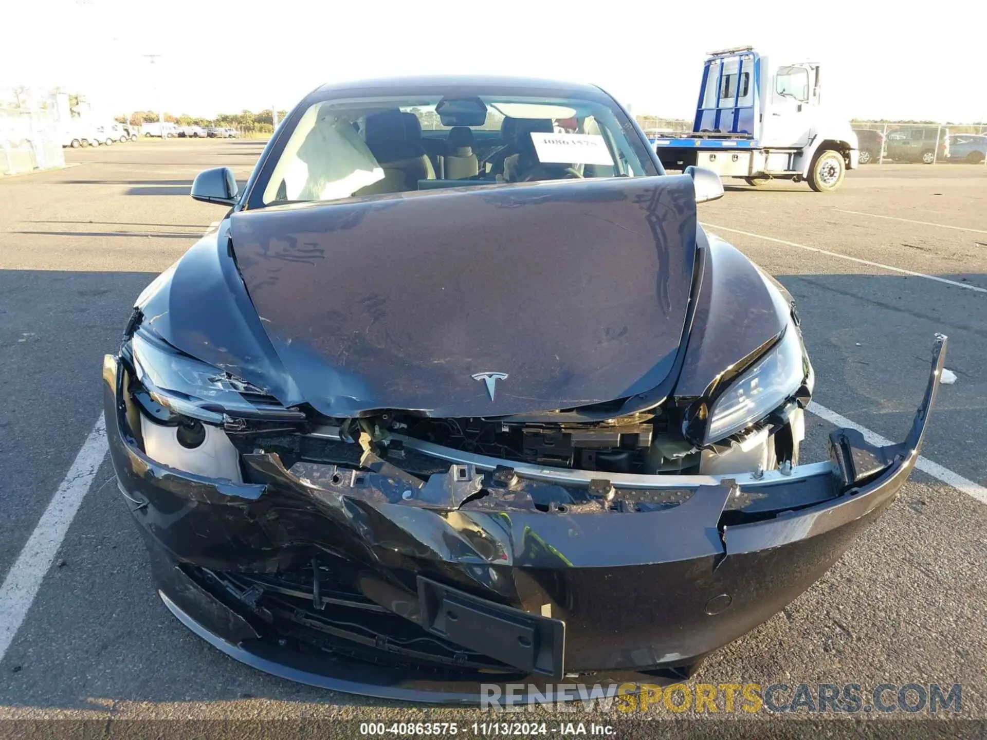 6 Фотография поврежденного автомобиля 5YJ3E1EA7RF853483 TESLA MODEL 3 2024