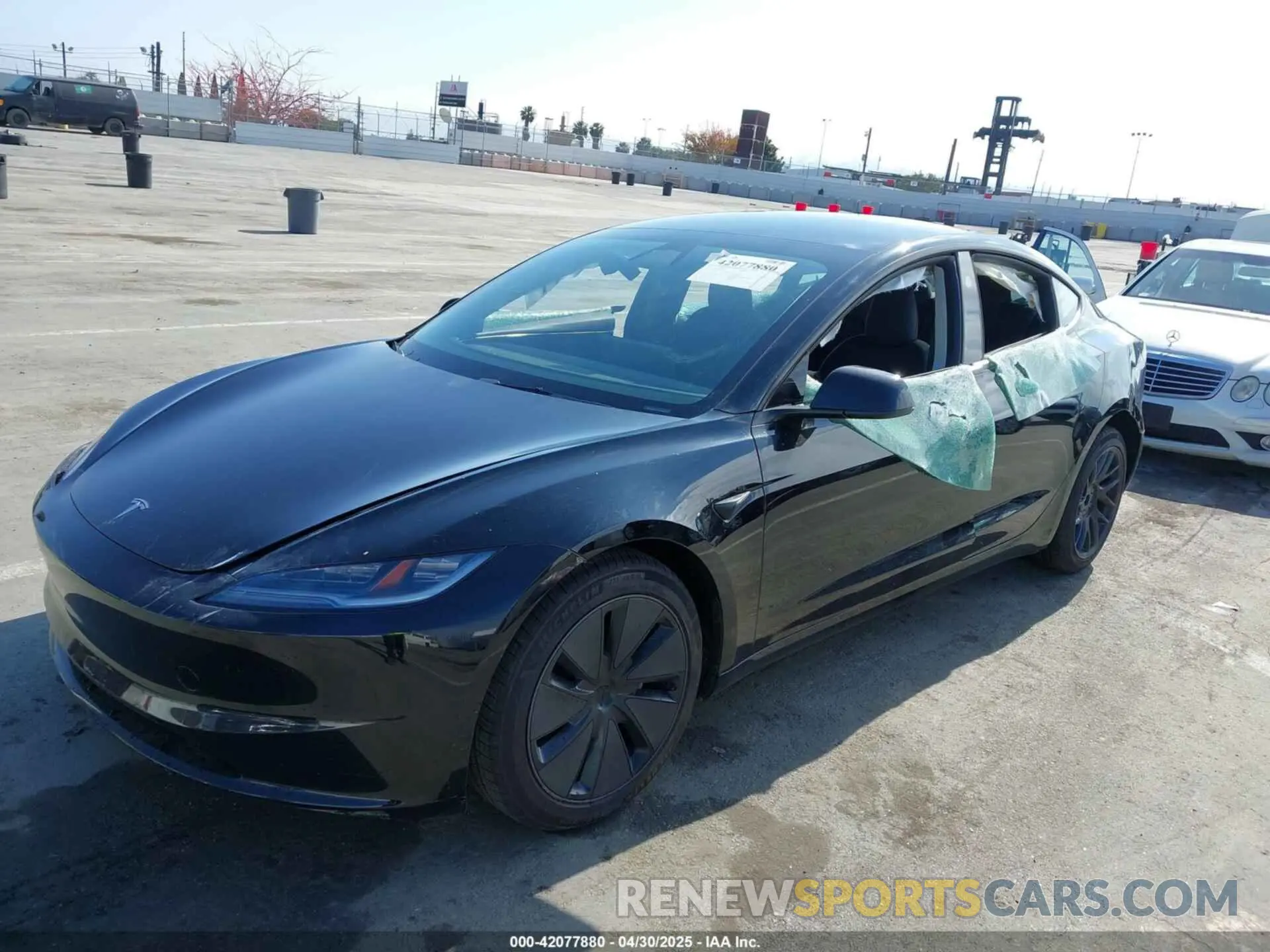 2 Photograph of a damaged car 5YJ3E1EA7RF861745 TESLA MODEL 3 2024