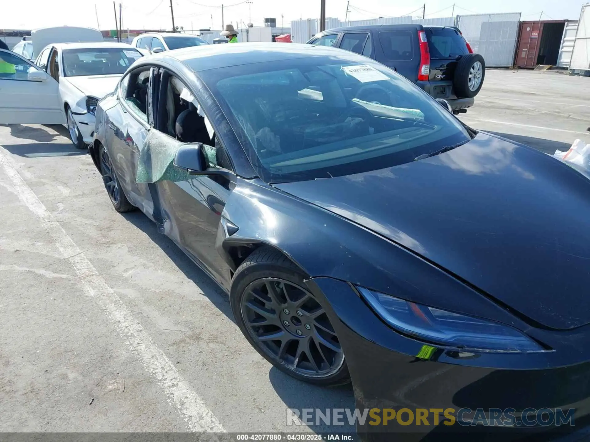 6 Photograph of a damaged car 5YJ3E1EA7RF861745 TESLA MODEL 3 2024