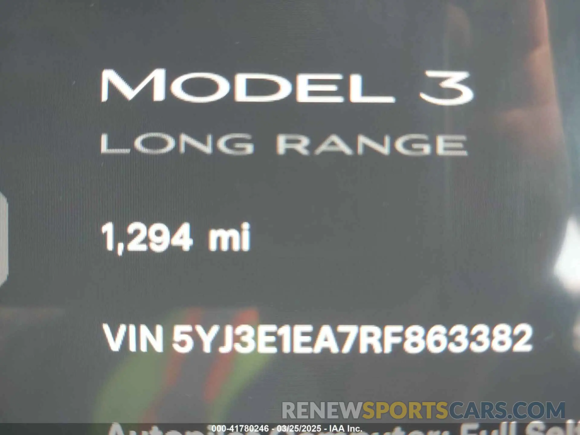 16 Фотография поврежденного автомобиля 5YJ3E1EA7RF863382 TESLA MODEL 3 2024