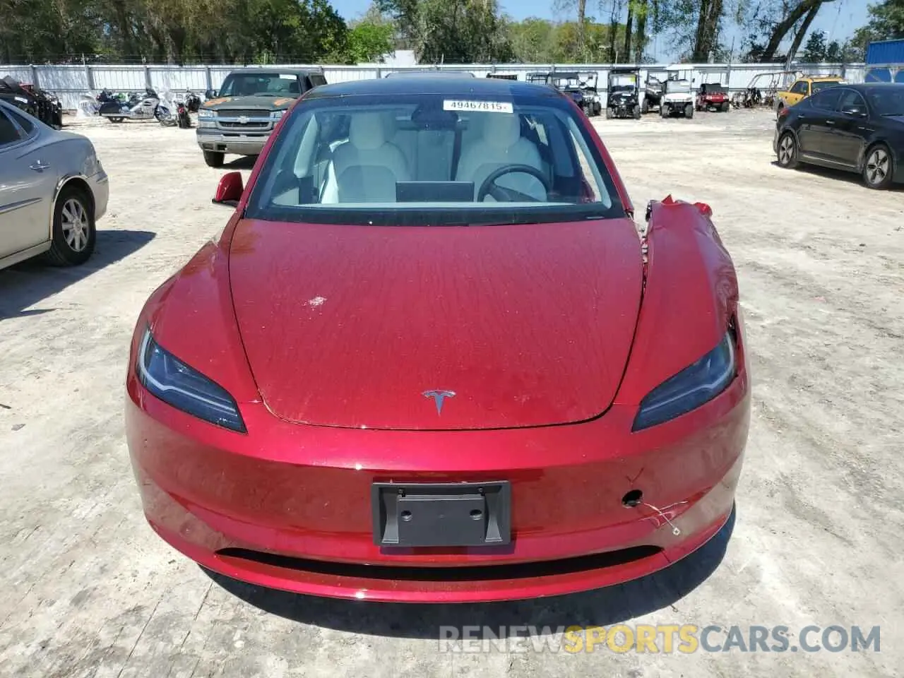5 Photograph of a damaged car 5YJ3E1EA7RF864841 TESLA MODEL 3 2024