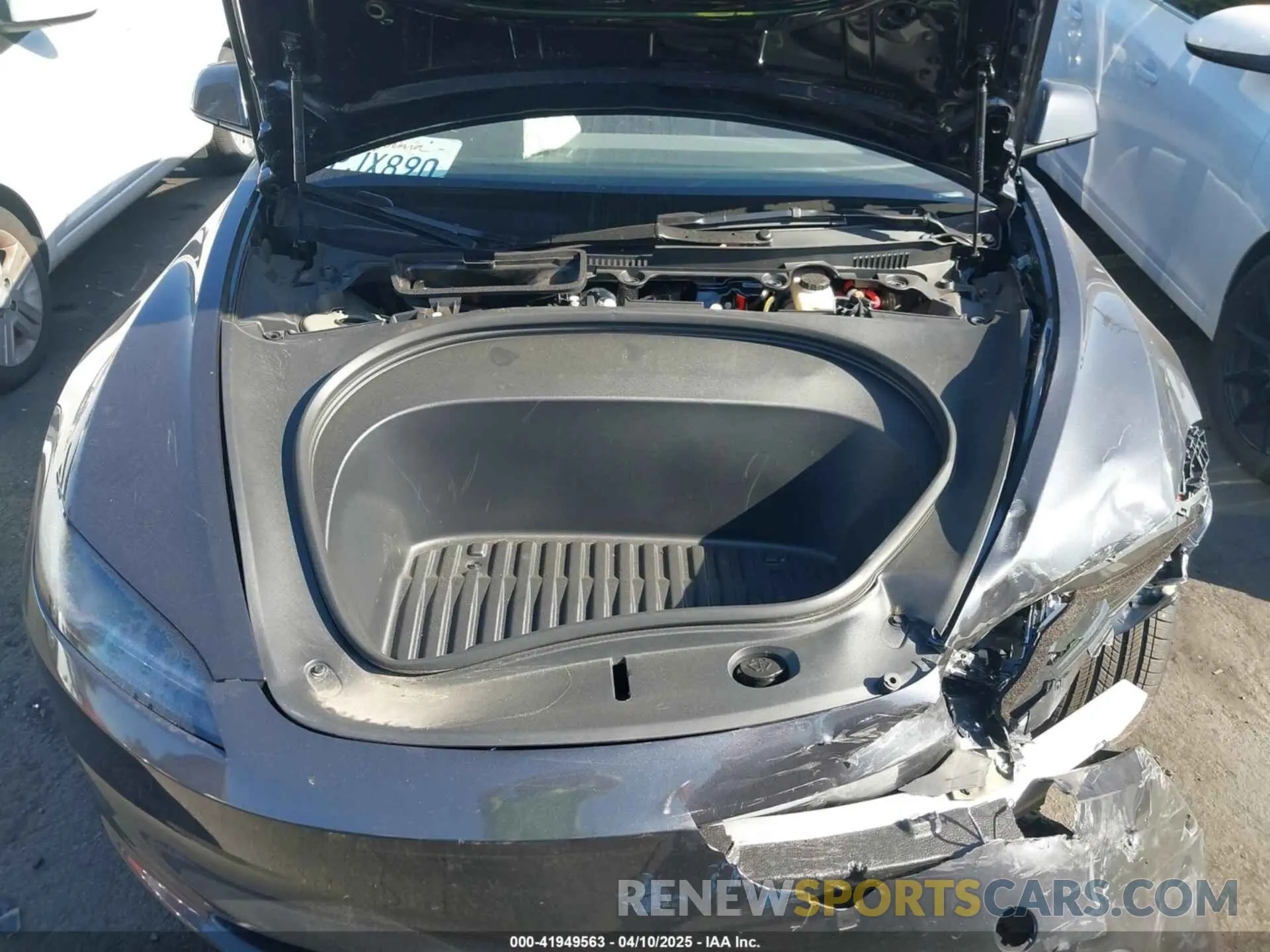 10 Photograph of a damaged car 5YJ3E1EA7RF865021 TESLA MODEL 3 2024