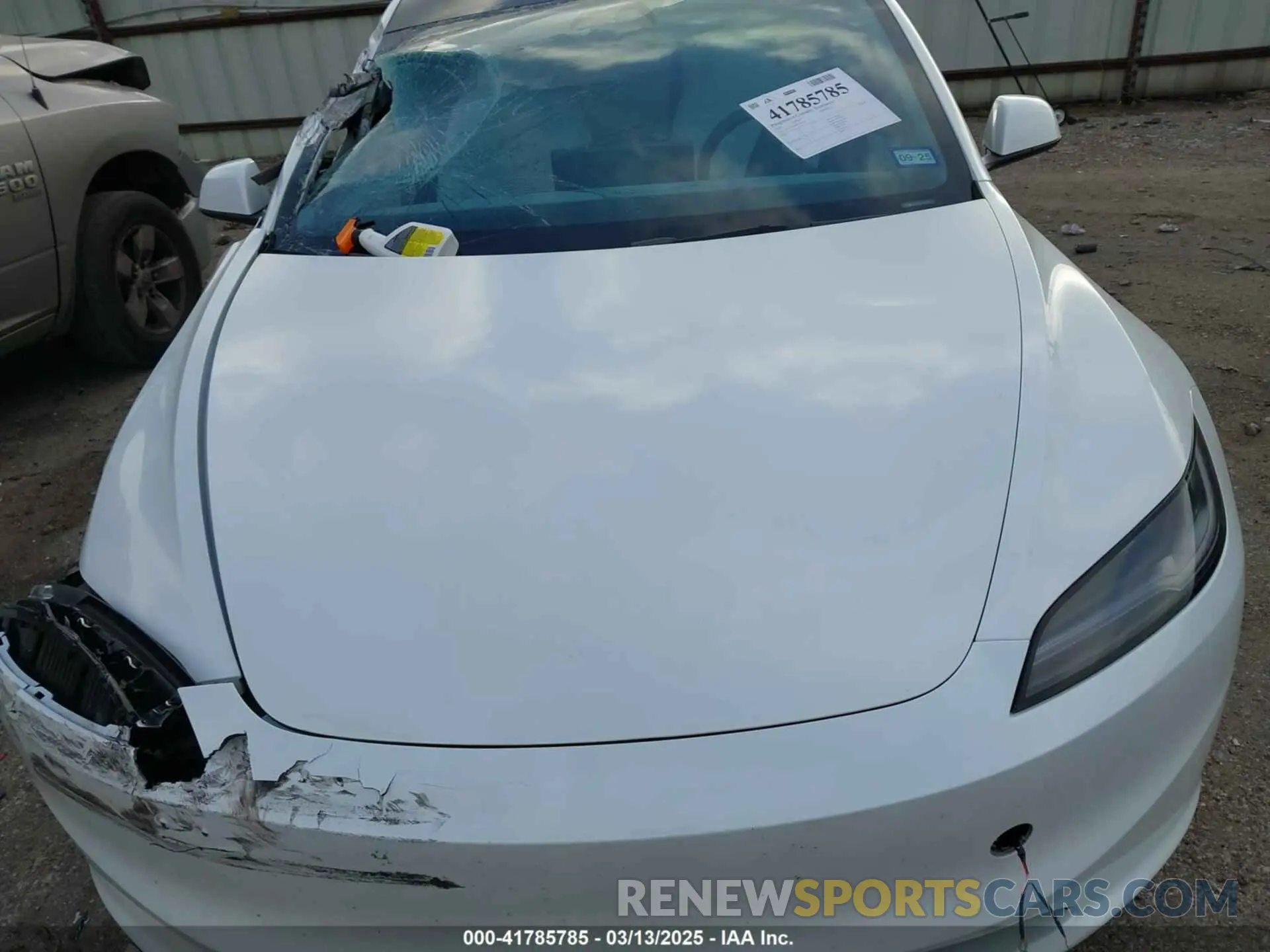 10 Photograph of a damaged car 5YJ3E1EA7RF866167 TESLA MODEL 3 2024