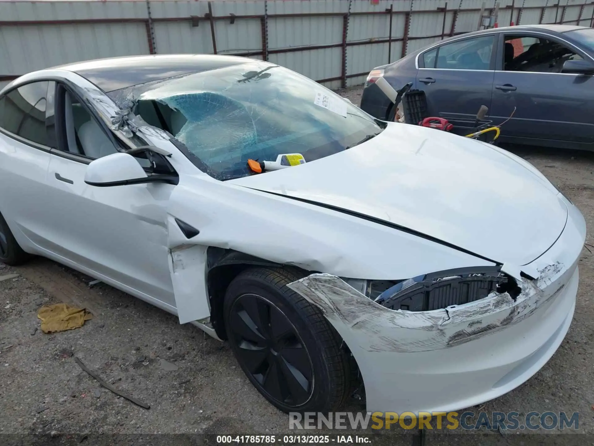 6 Photograph of a damaged car 5YJ3E1EA7RF866167 TESLA MODEL 3 2024