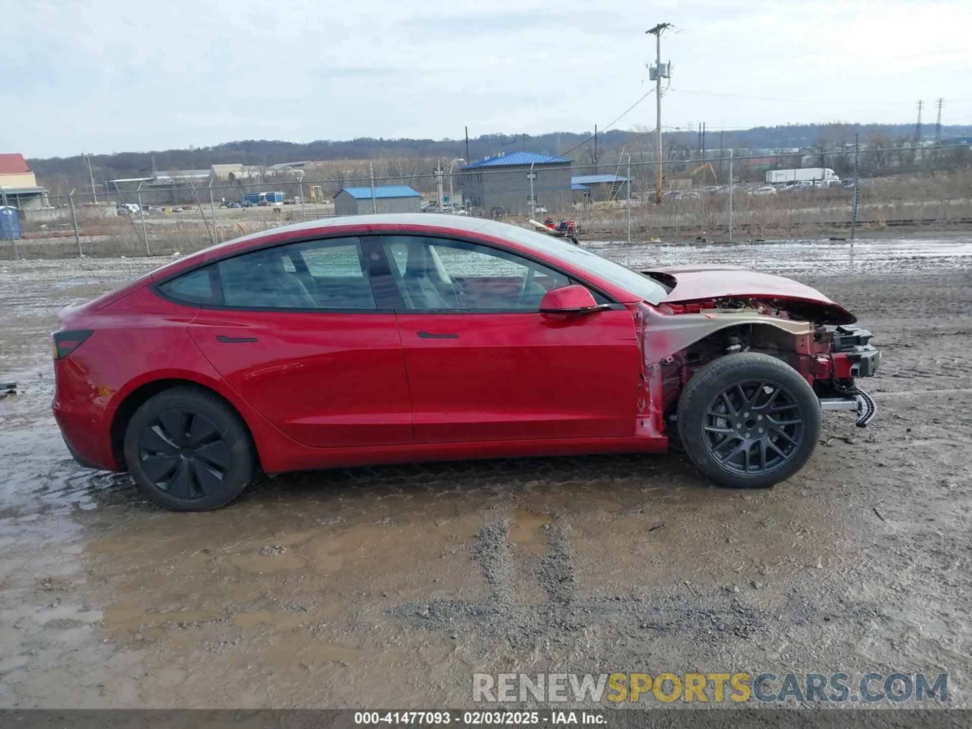14 Фотография поврежденного автомобиля 5YJ3E1EA7RF869098 TESLA MODEL 3 2024