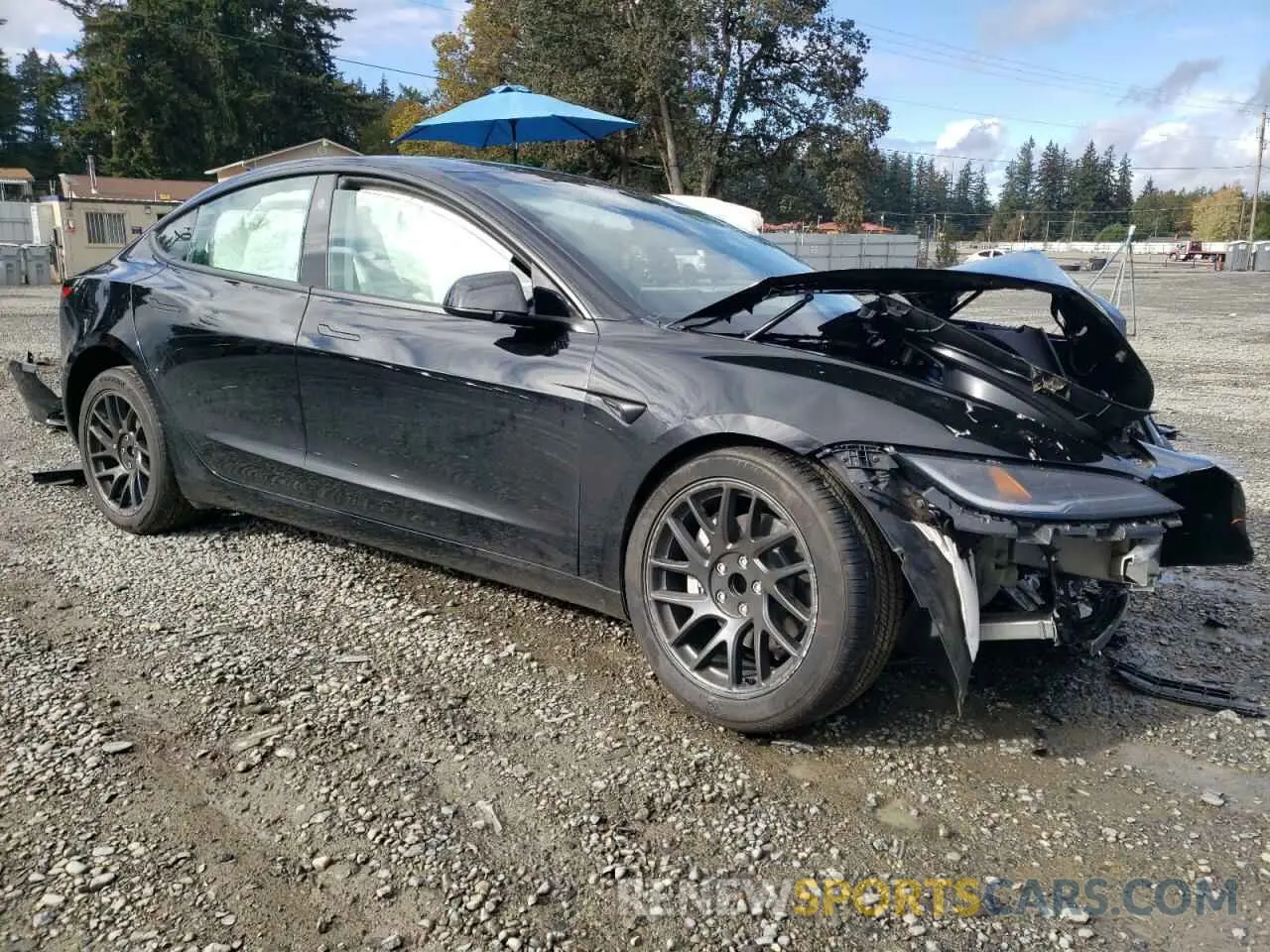 4 Фотография поврежденного автомобиля 5YJ3E1EA8RF726757 TESLA MODEL 3 2024