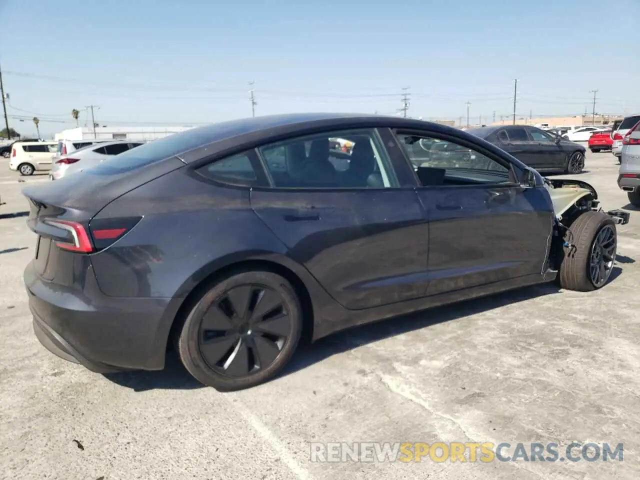 3 Photograph of a damaged car 5YJ3E1EA8RF746149 TESLA MODEL 3 2024