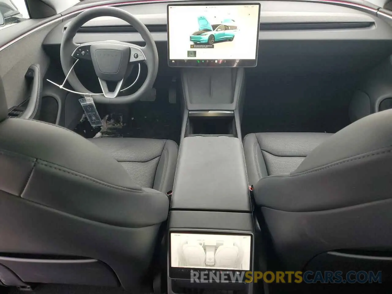 8 Photograph of a damaged car 5YJ3E1EA8RF747771 TESLA MODEL 3 2024