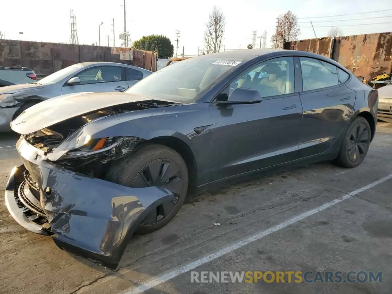 1 Фотография поврежденного автомобиля 5YJ3E1EA8RF755417 TESLA MODEL 3 2024