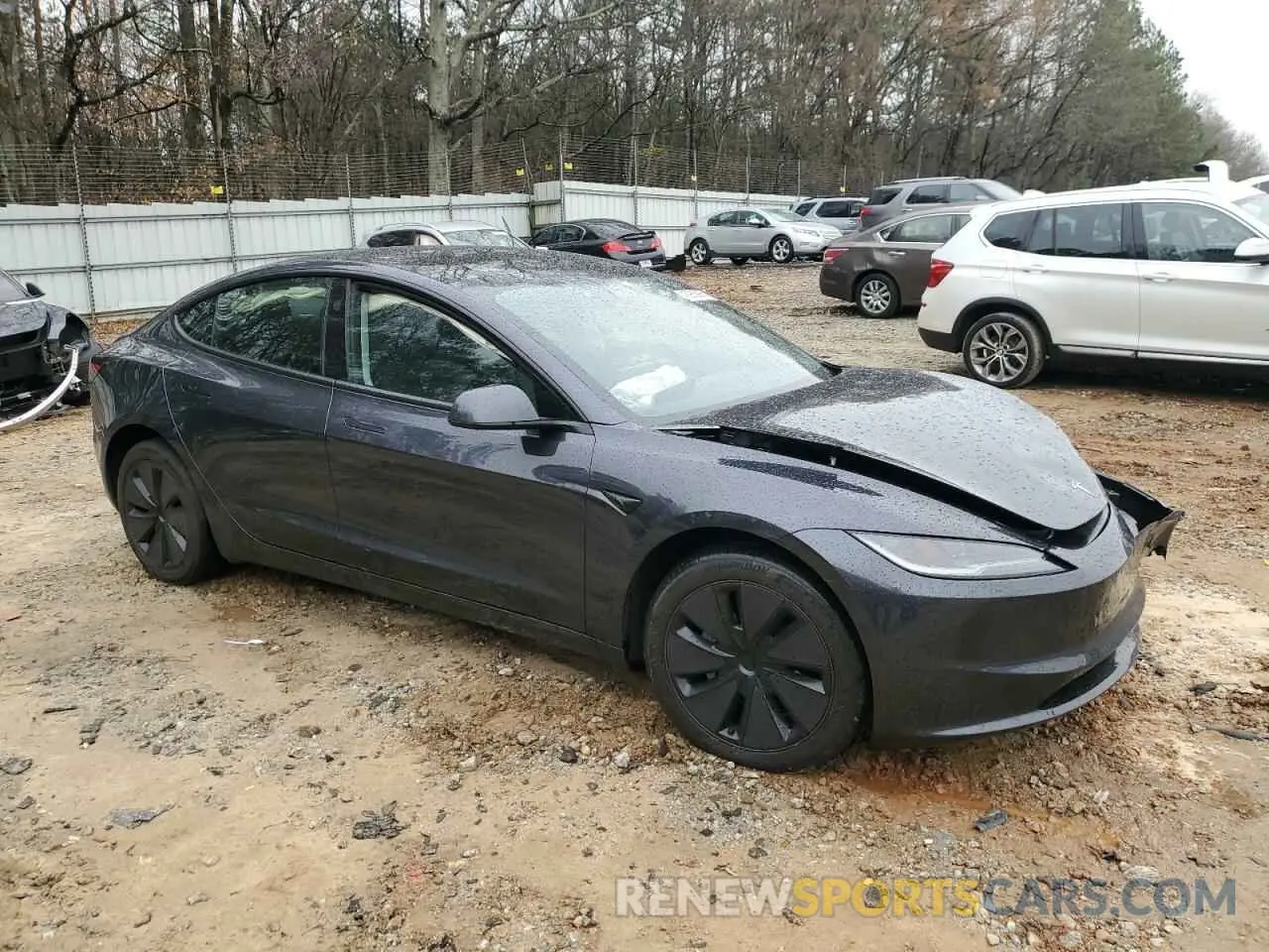 4 Photograph of a damaged car 5YJ3E1EA8RF755854 TESLA MODEL 3 2024