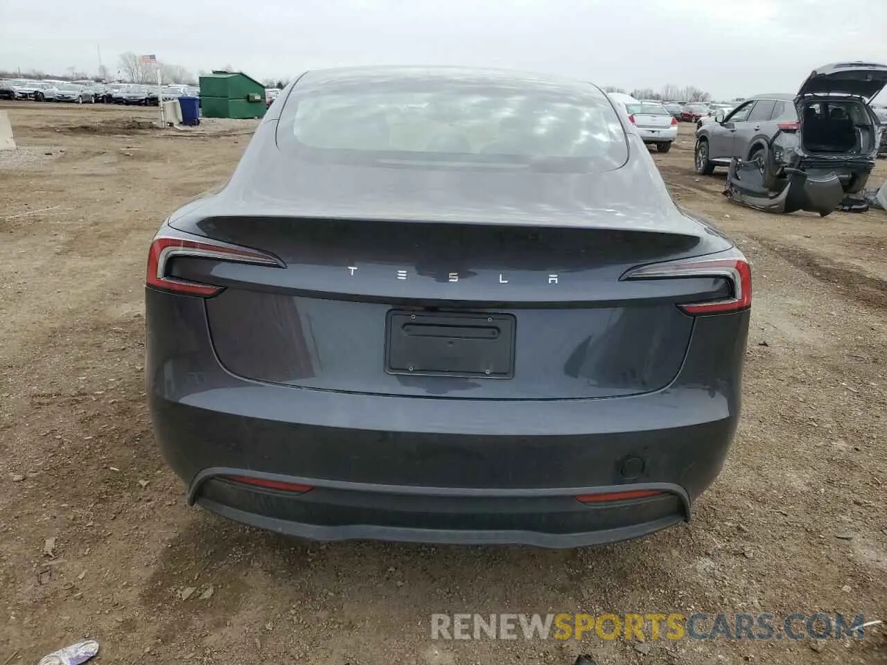 6 Photograph of a damaged car 5YJ3E1EA8RF836952 TESLA MODEL 3 2024