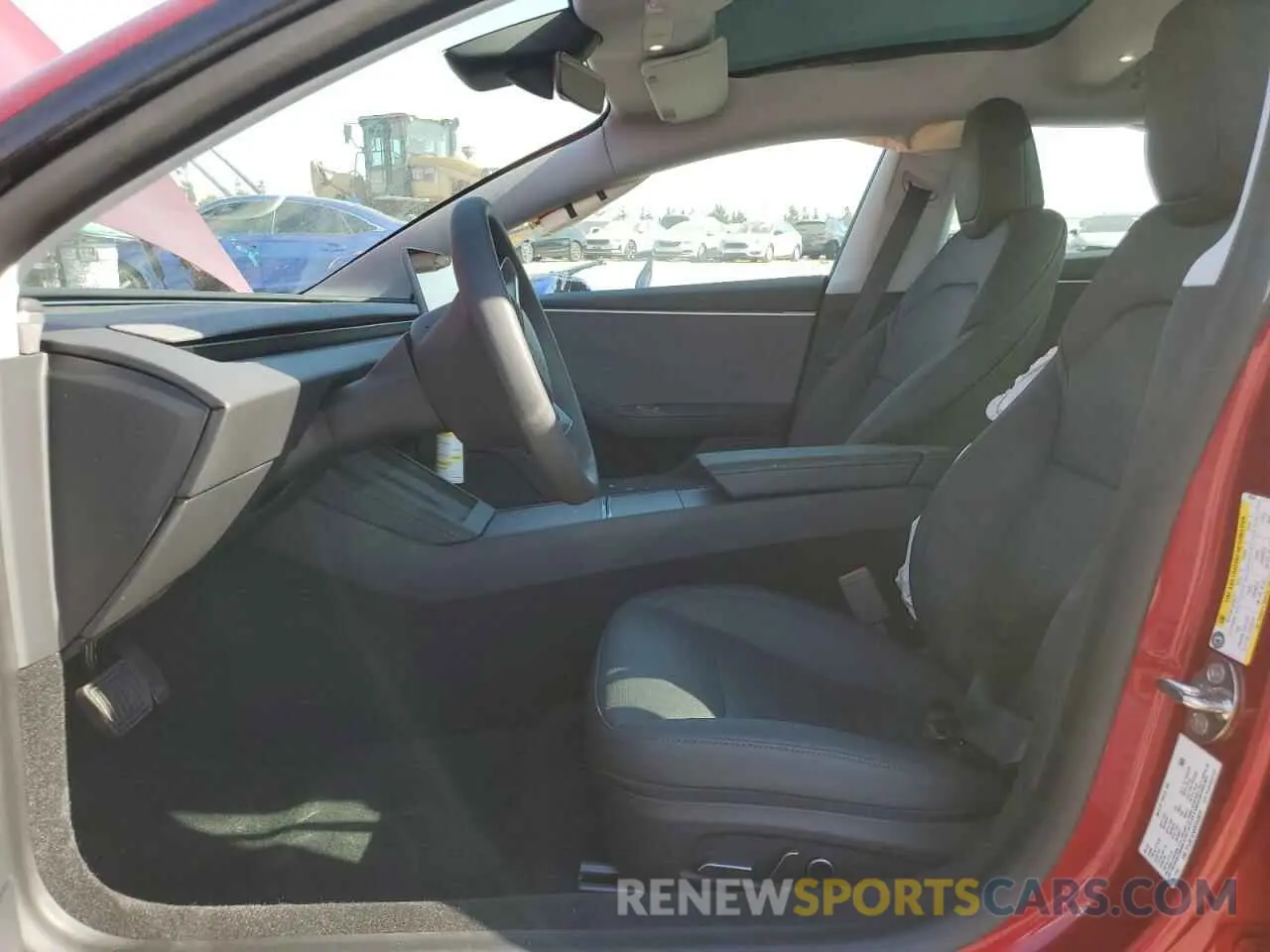 7 Photograph of a damaged car 5YJ3E1EA8RF843626 TESLA MODEL 3 2024
