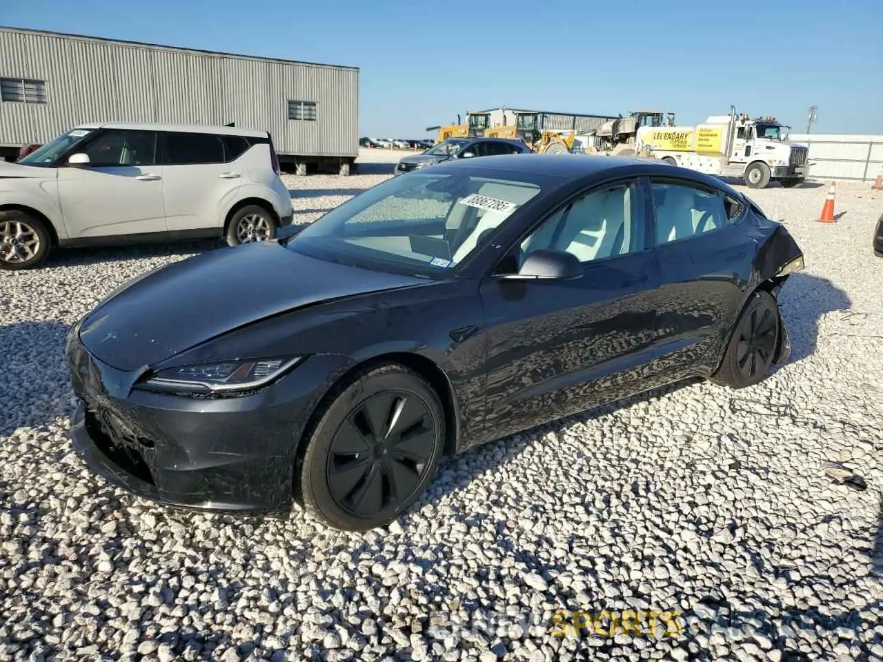 1 Photograph of a damaged car 5YJ3E1EA8RF856859 TESLA MODEL 3 2024