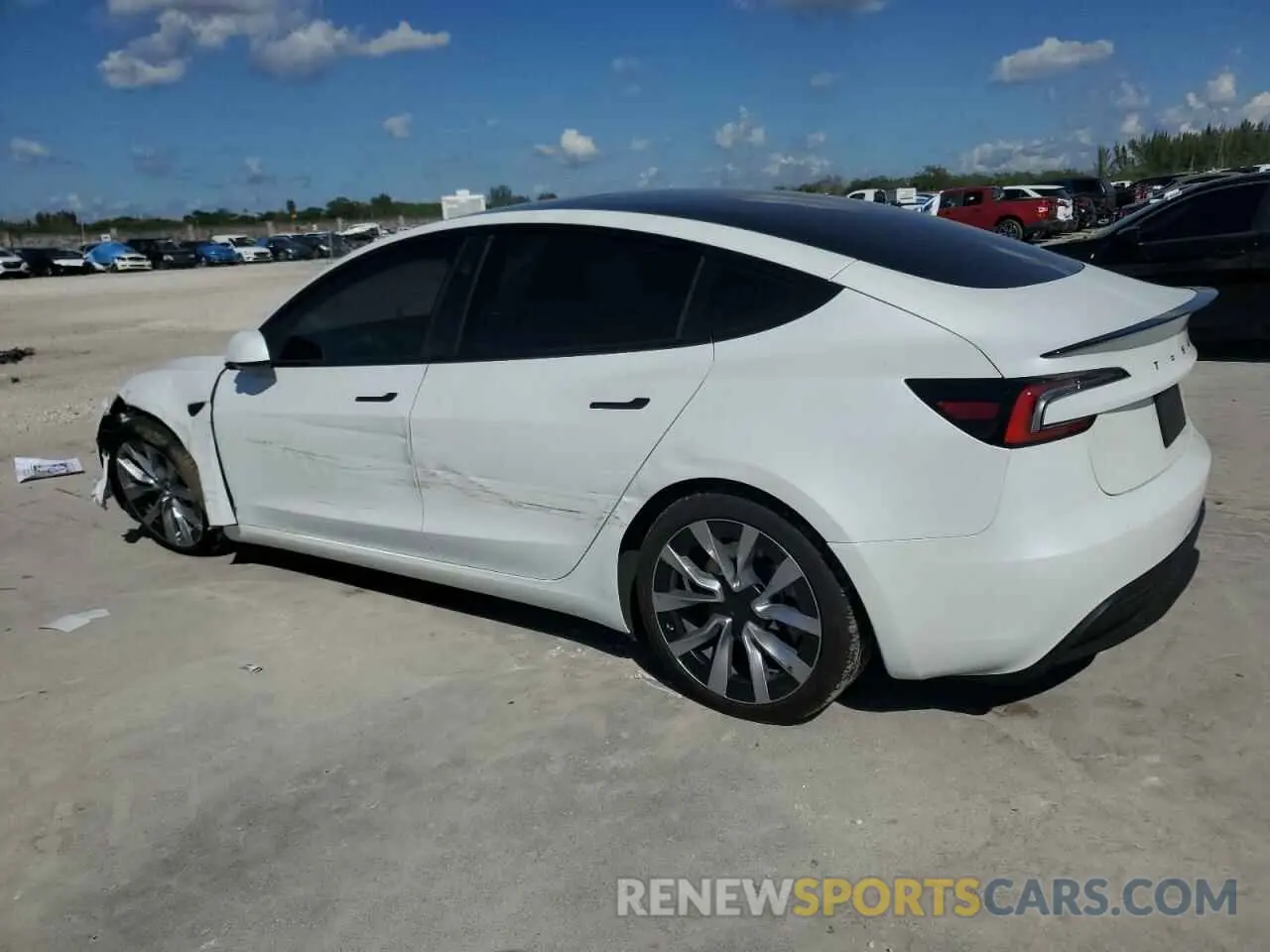 2 Фотография поврежденного автомобиля 5YJ3E1EA9RF752350 TESLA MODEL 3 2024