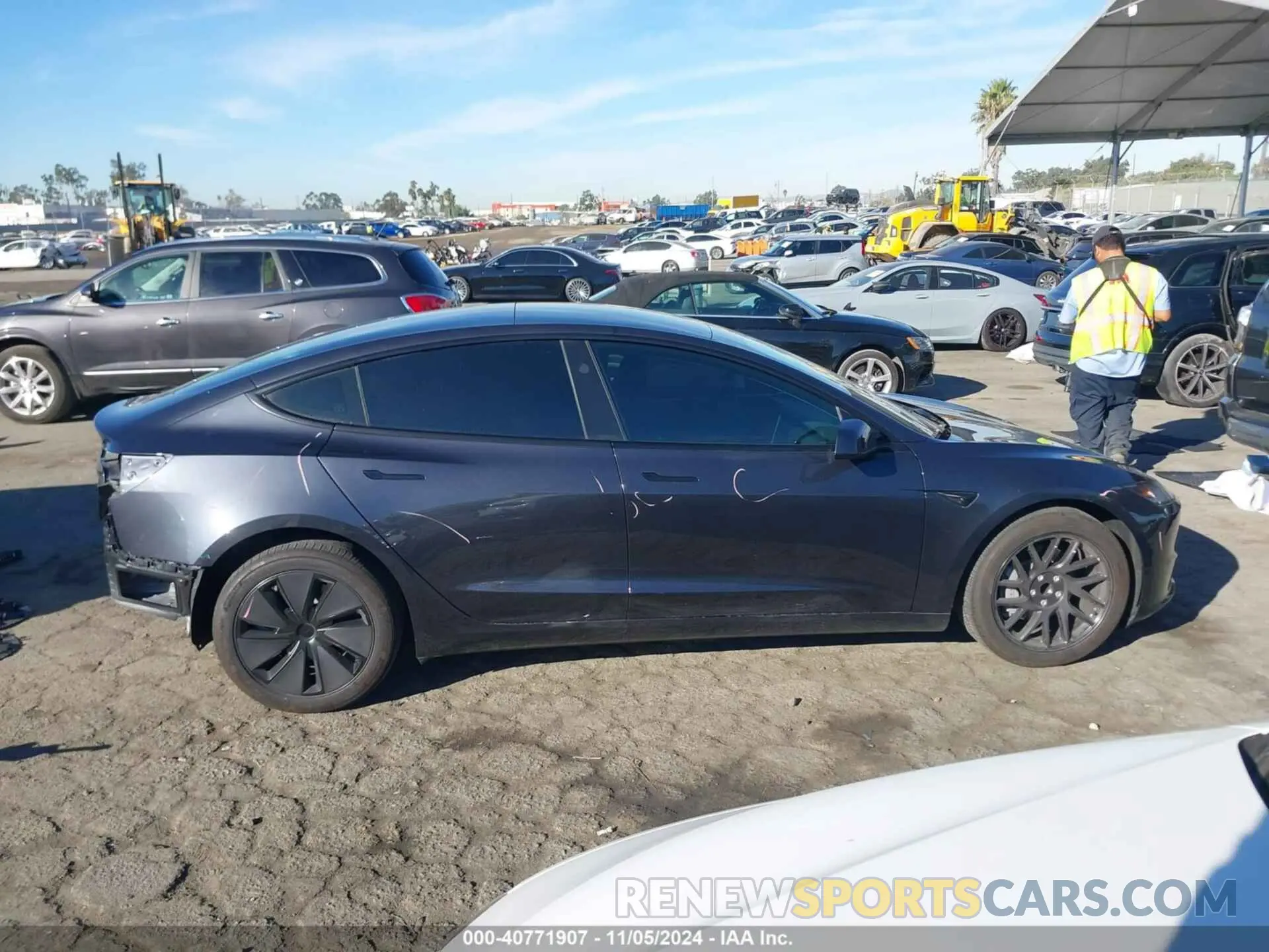 14 Photograph of a damaged car 5YJ3E1EA9RF786143 TESLA MODEL 3 2024