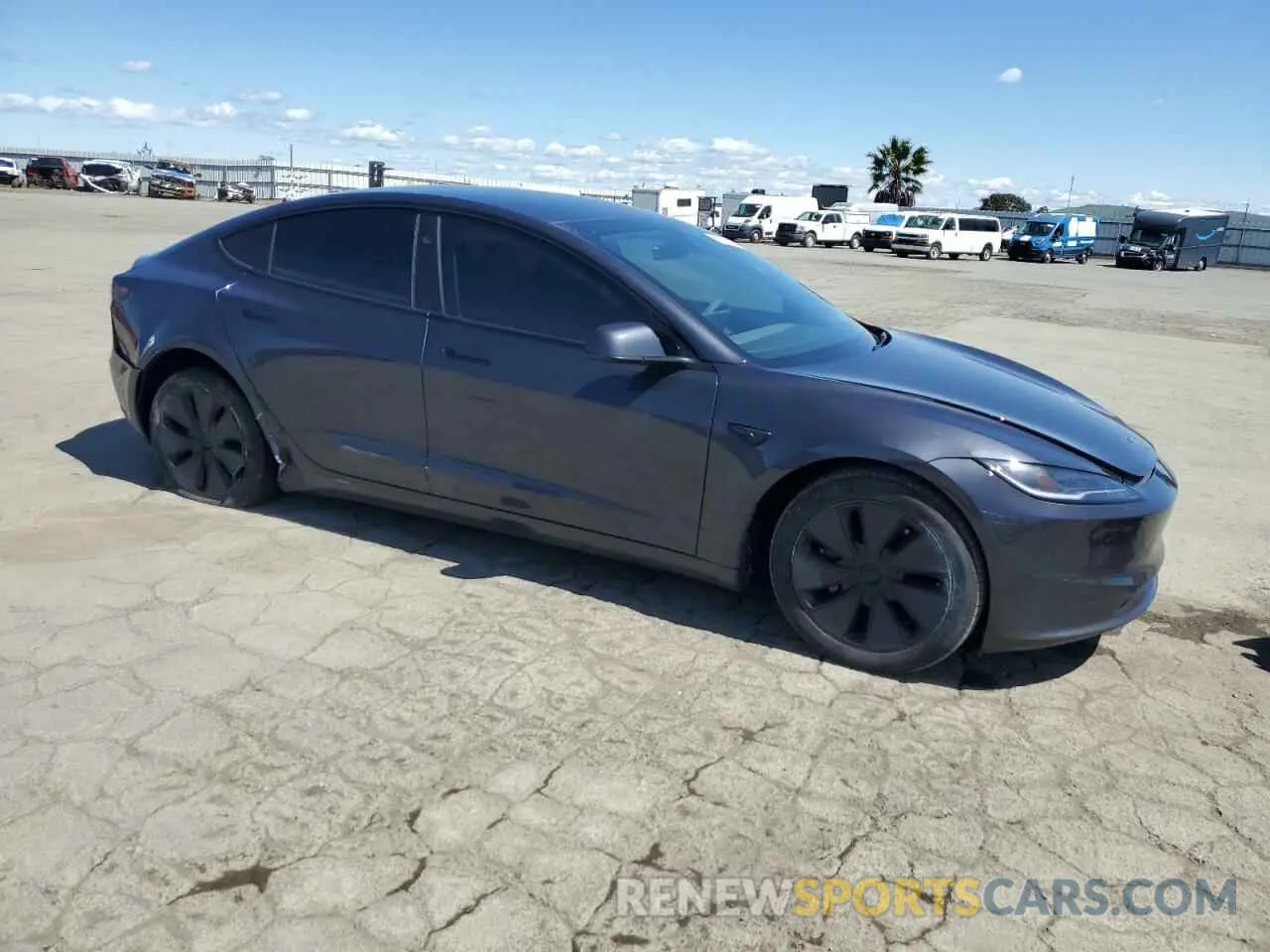 4 Photograph of a damaged car 5YJ3E1EA9RF820808 TESLA MODEL 3 2024