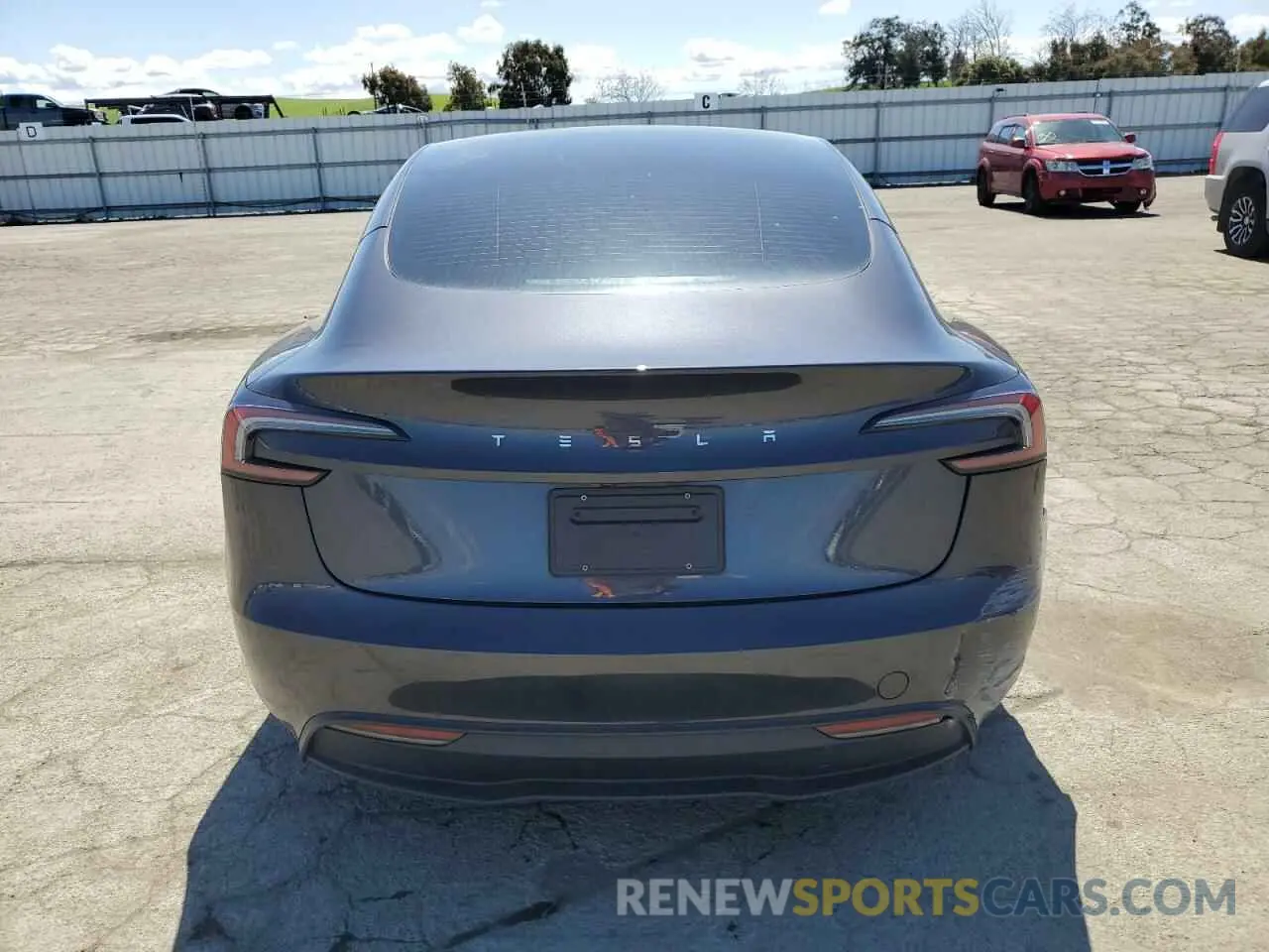 6 Photograph of a damaged car 5YJ3E1EA9RF820808 TESLA MODEL 3 2024