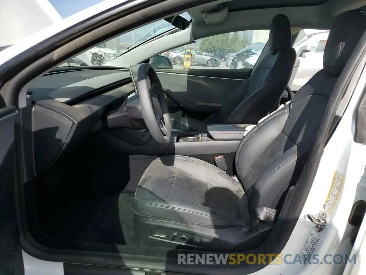 7 Photograph of a damaged car 5YJ3E1EA9RF826673 TESLA MODEL 3 2024