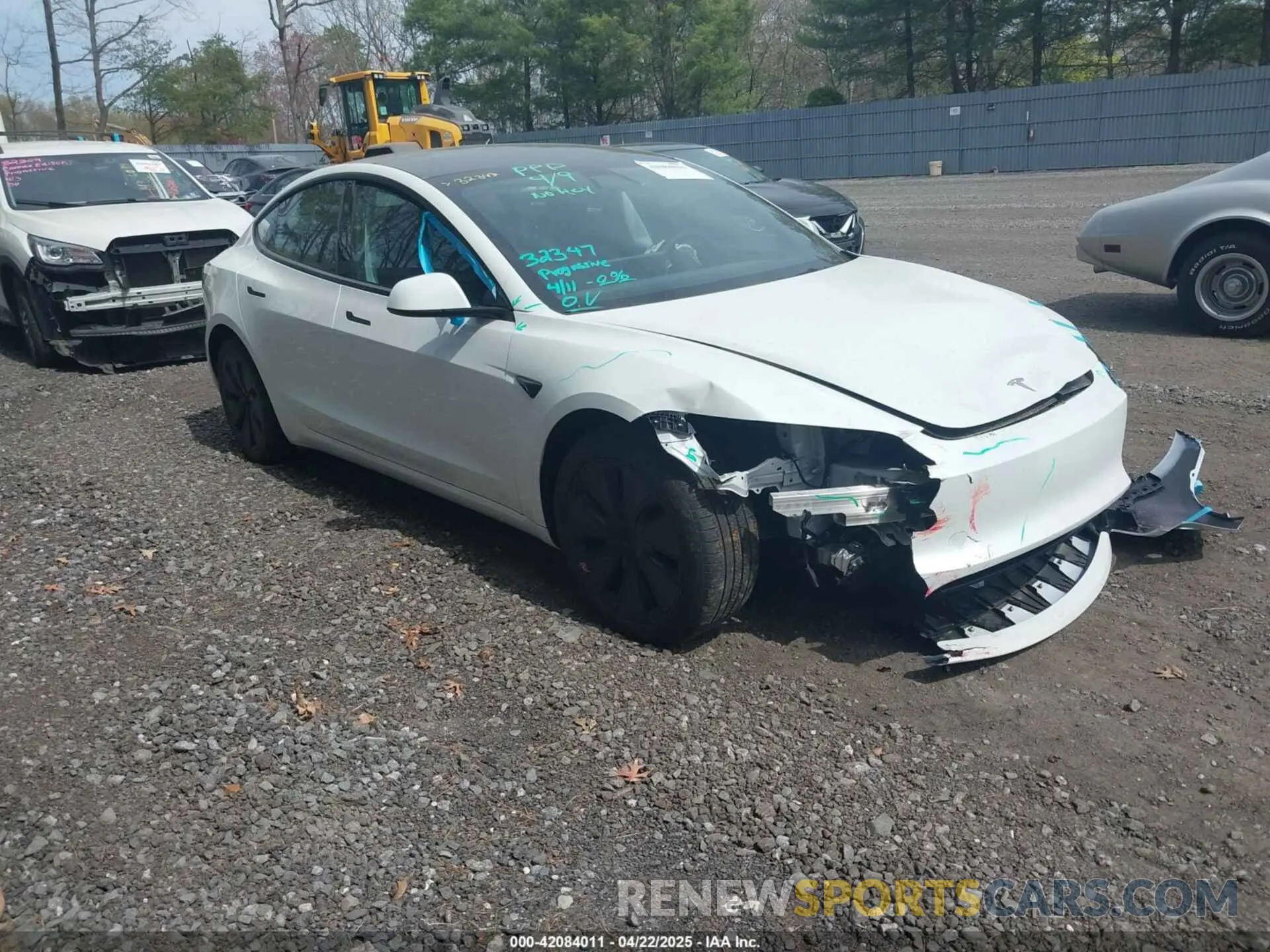 1 Фотография поврежденного автомобиля 5YJ3E1EA9RF828598 TESLA MODEL 3 2024