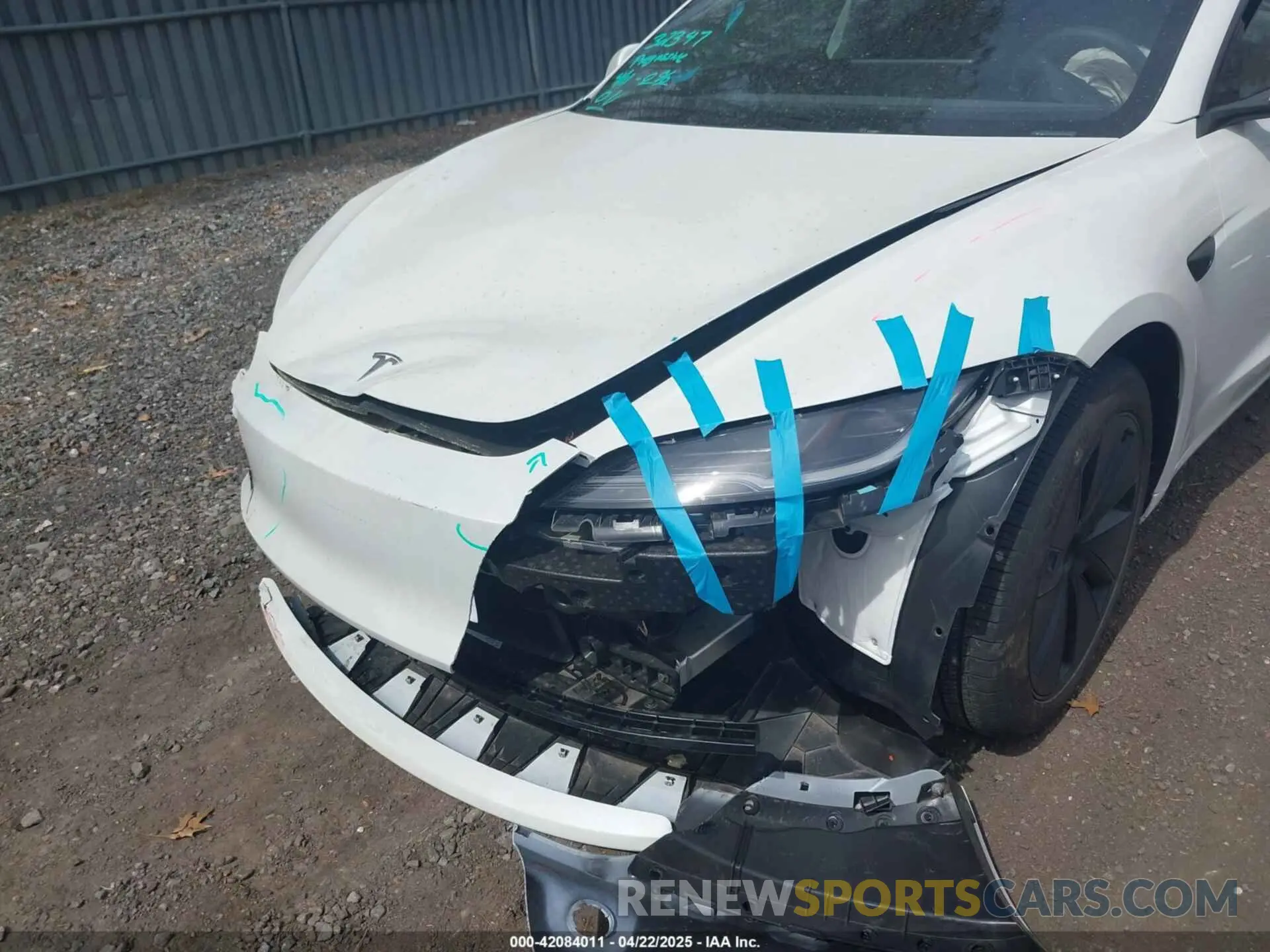 6 Фотография поврежденного автомобиля 5YJ3E1EA9RF828598 TESLA MODEL 3 2024