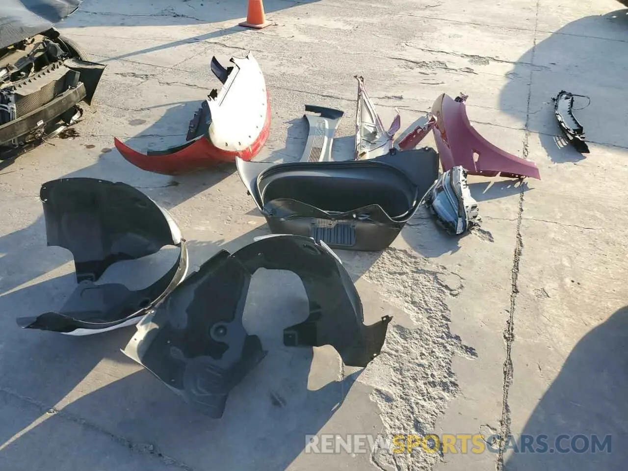 14 Photograph of a damaged car 5YJ3E1EA9RF829945 TESLA MODEL 3 2024