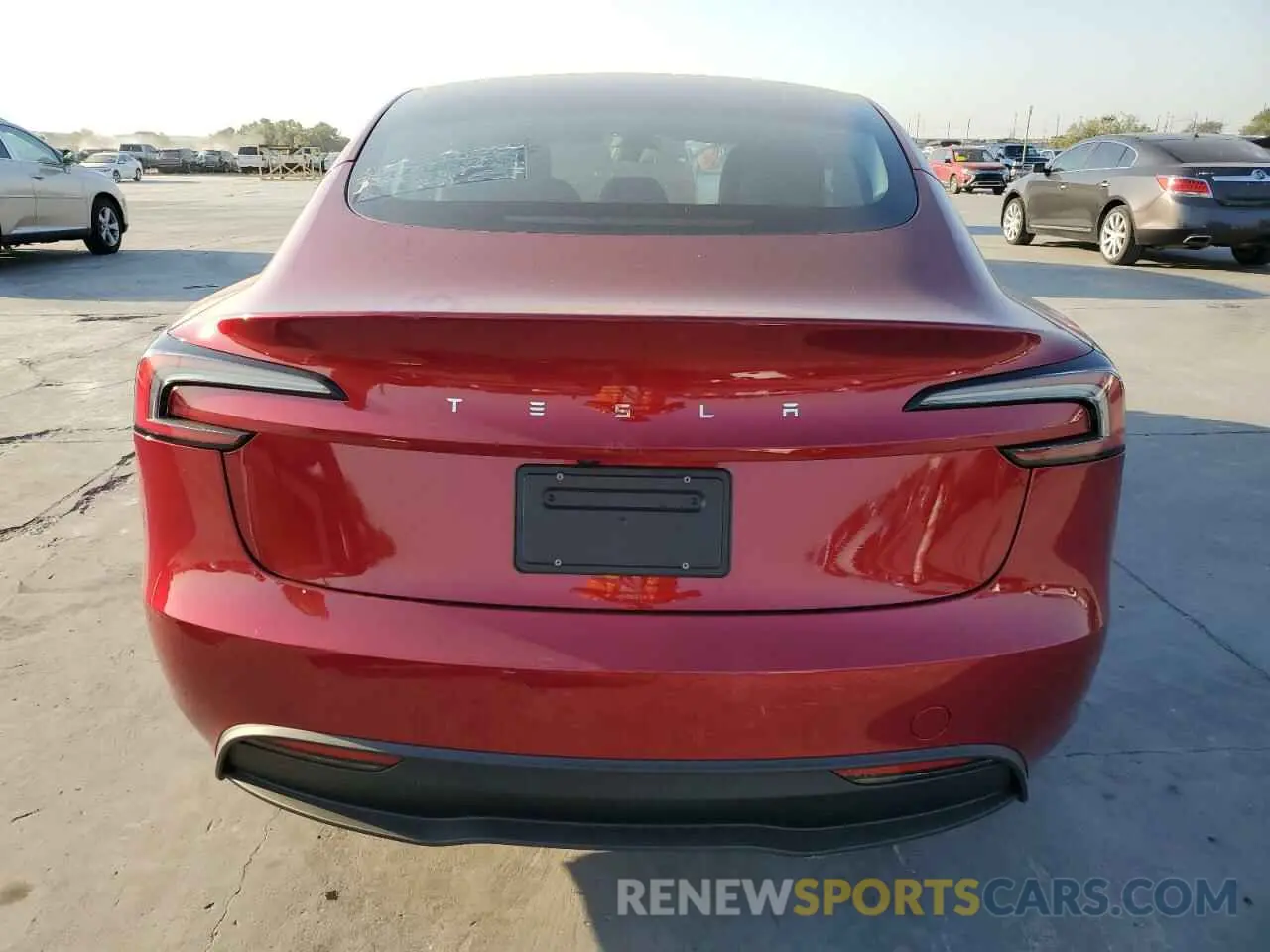 6 Photograph of a damaged car 5YJ3E1EA9RF829945 TESLA MODEL 3 2024