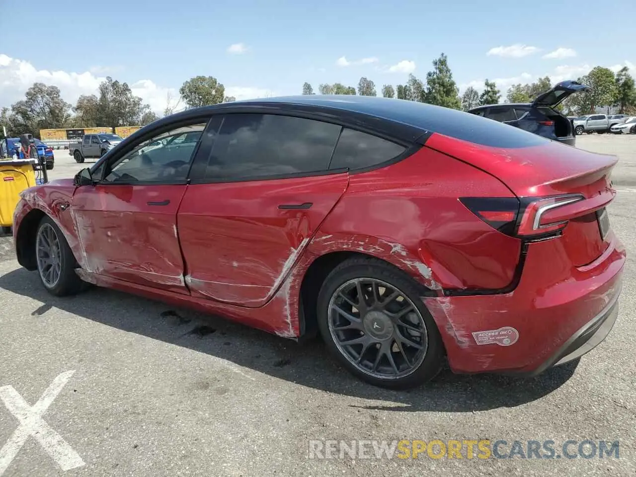 2 Фотография поврежденного автомобиля 5YJ3E1EA9RF848978 TESLA MODEL 3 2024