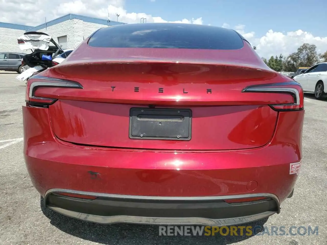 6 Фотография поврежденного автомобиля 5YJ3E1EA9RF848978 TESLA MODEL 3 2024