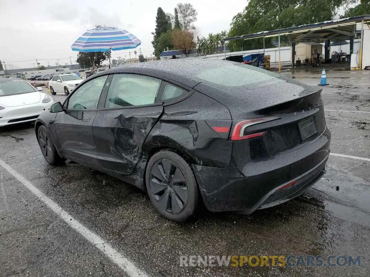 2 Фотография поврежденного автомобиля 5YJ3E1EA9RF867532 TESLA MODEL 3 2024