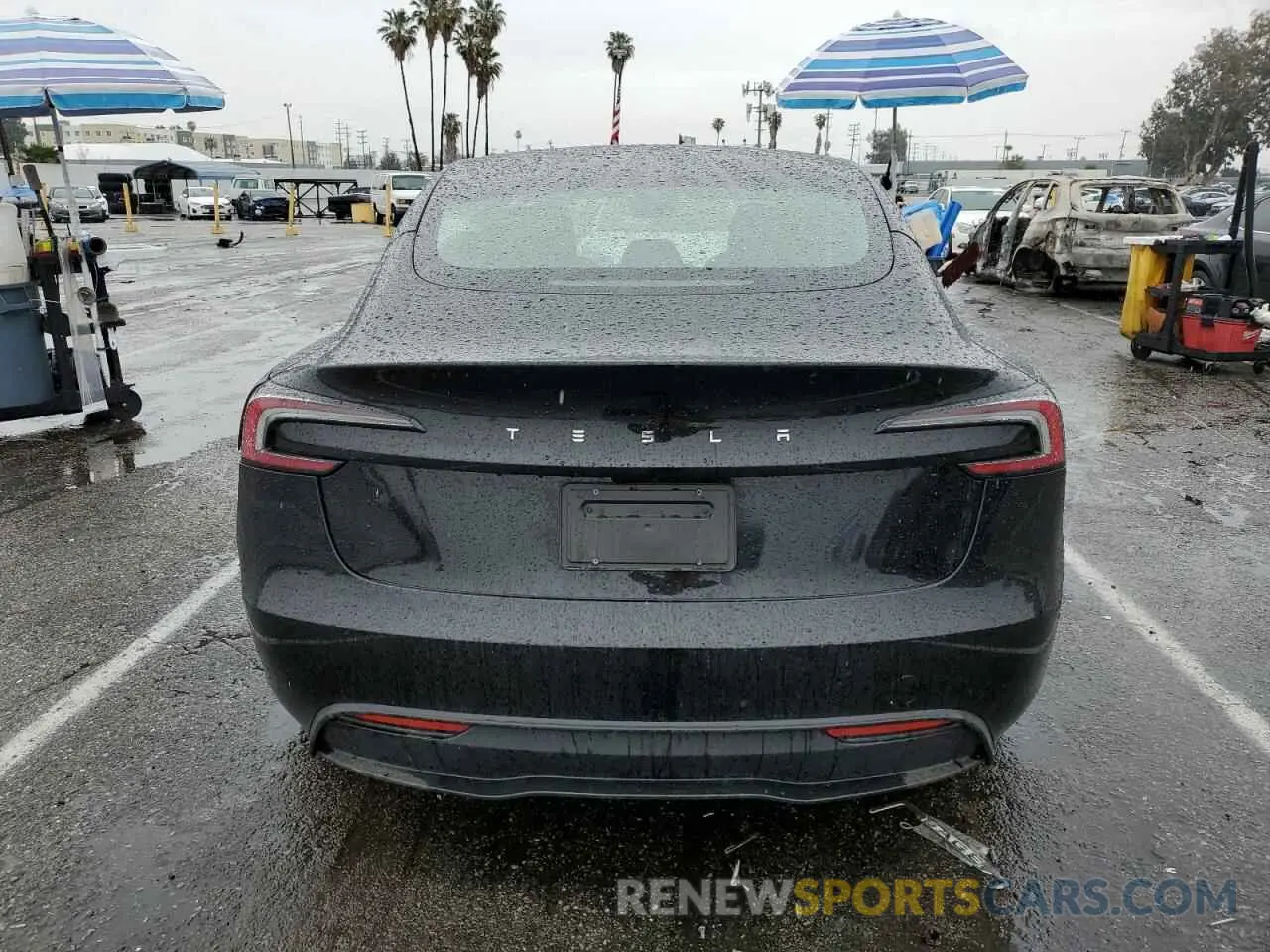 6 Фотография поврежденного автомобиля 5YJ3E1EA9RF867532 TESLA MODEL 3 2024