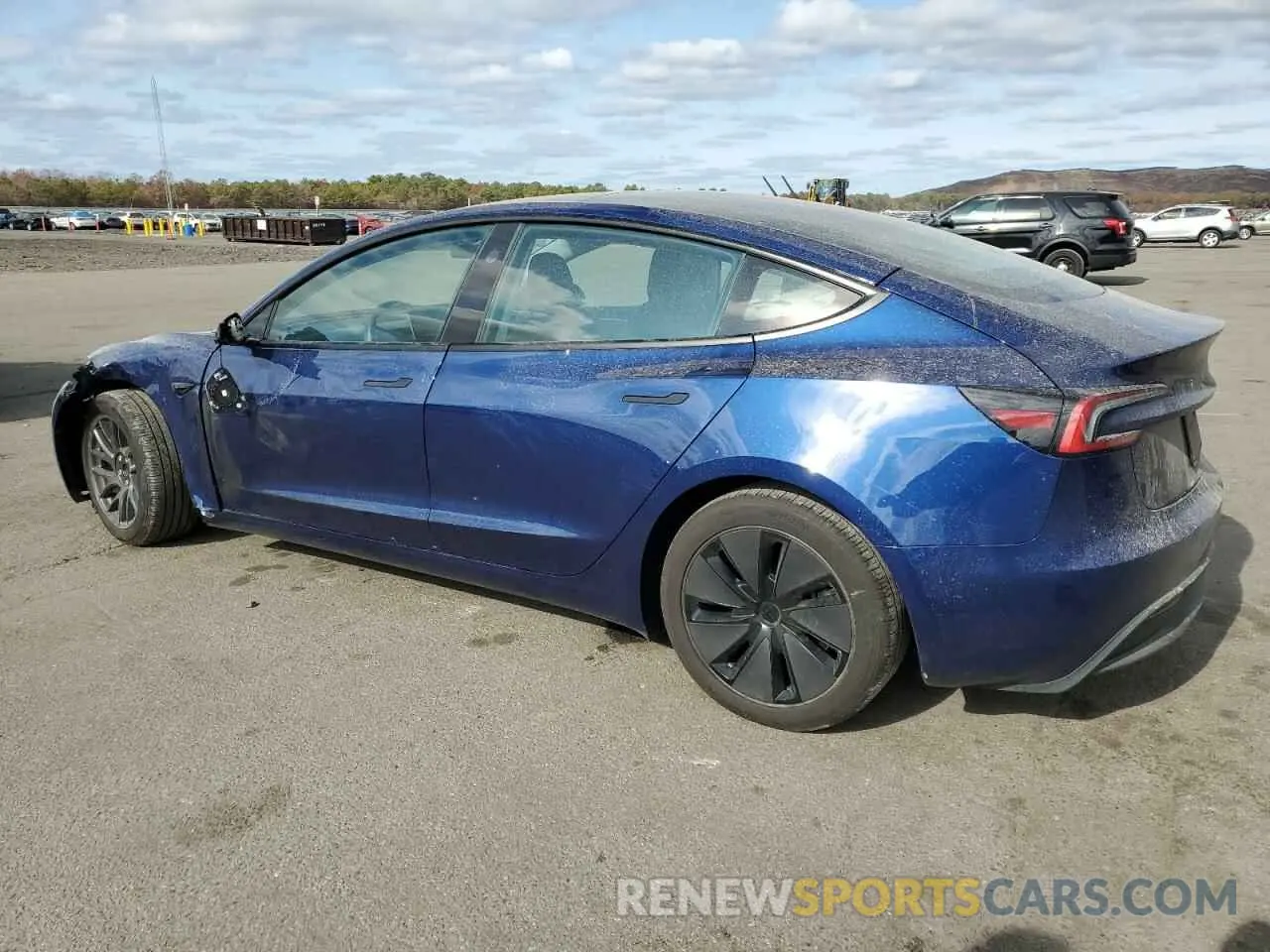 2 Photograph of a damaged car 5YJ3E1EAXRF725898 TESLA MODEL 3 2024