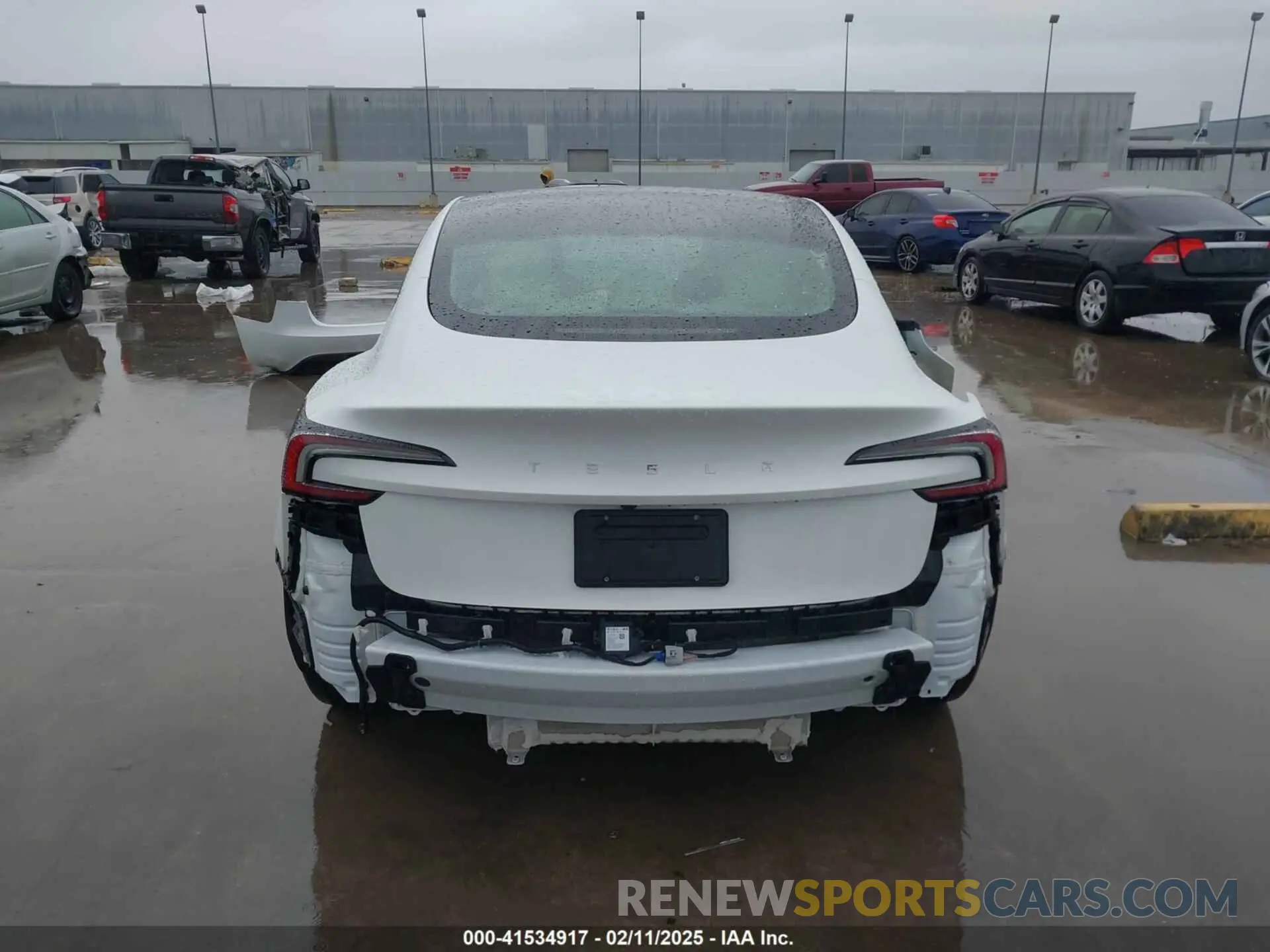 17 Photograph of a damaged car 5YJ3E1EAXRF732401 TESLA MODEL 3 2024