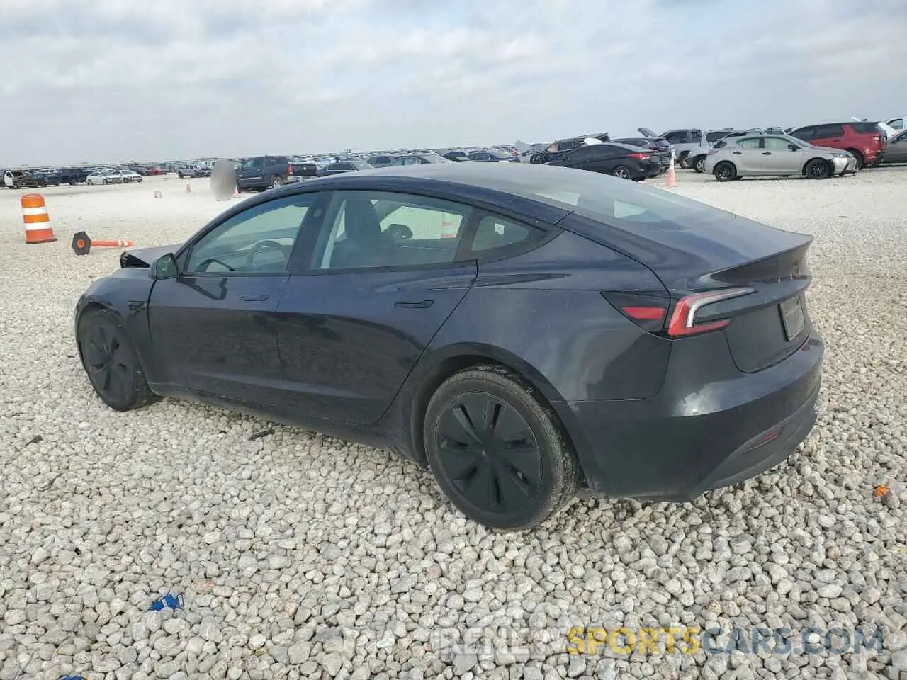 2 Фотография поврежденного автомобиля 5YJ3E1EAXRF741132 TESLA MODEL 3 2024