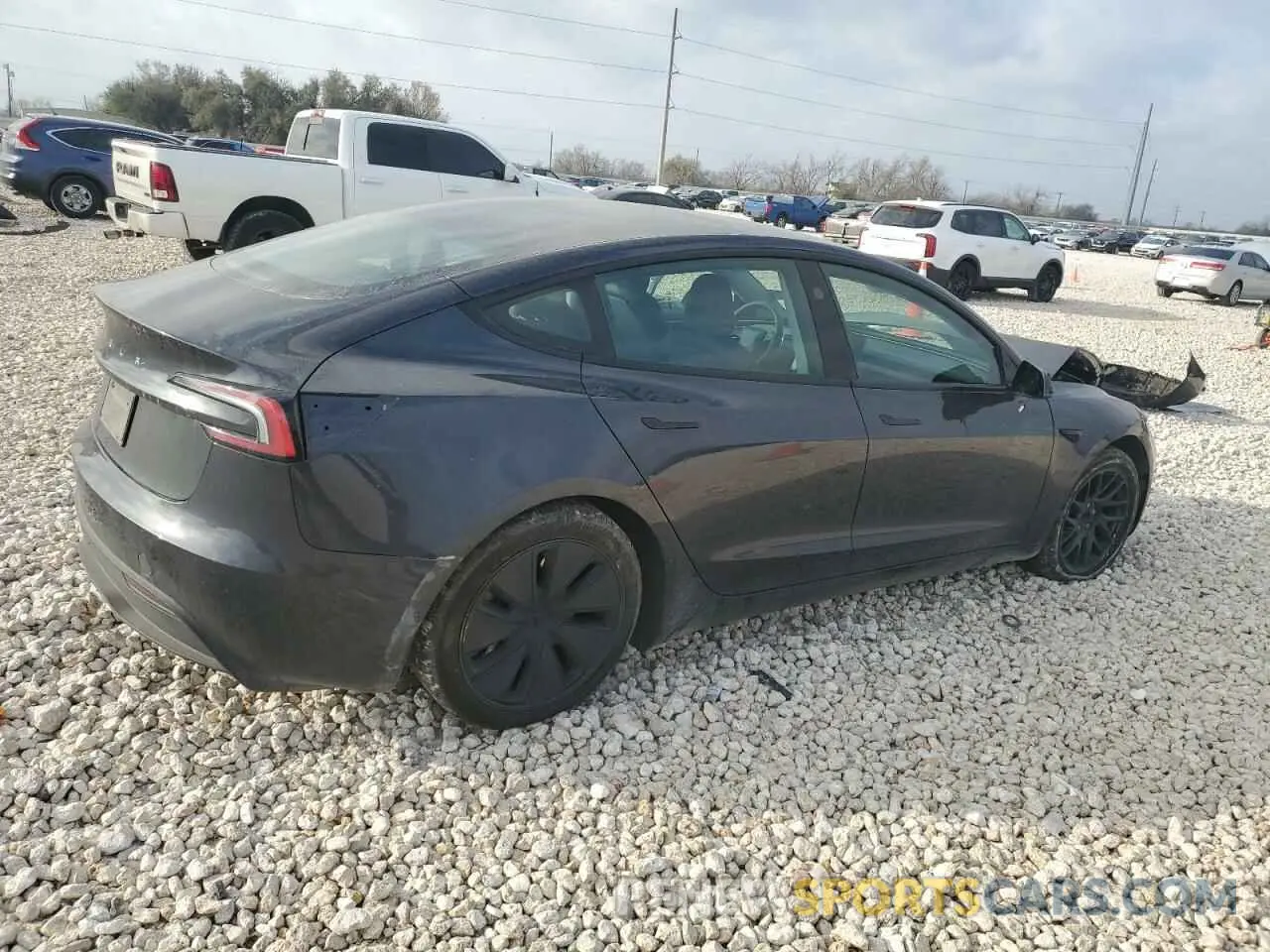 3 Фотография поврежденного автомобиля 5YJ3E1EAXRF741132 TESLA MODEL 3 2024